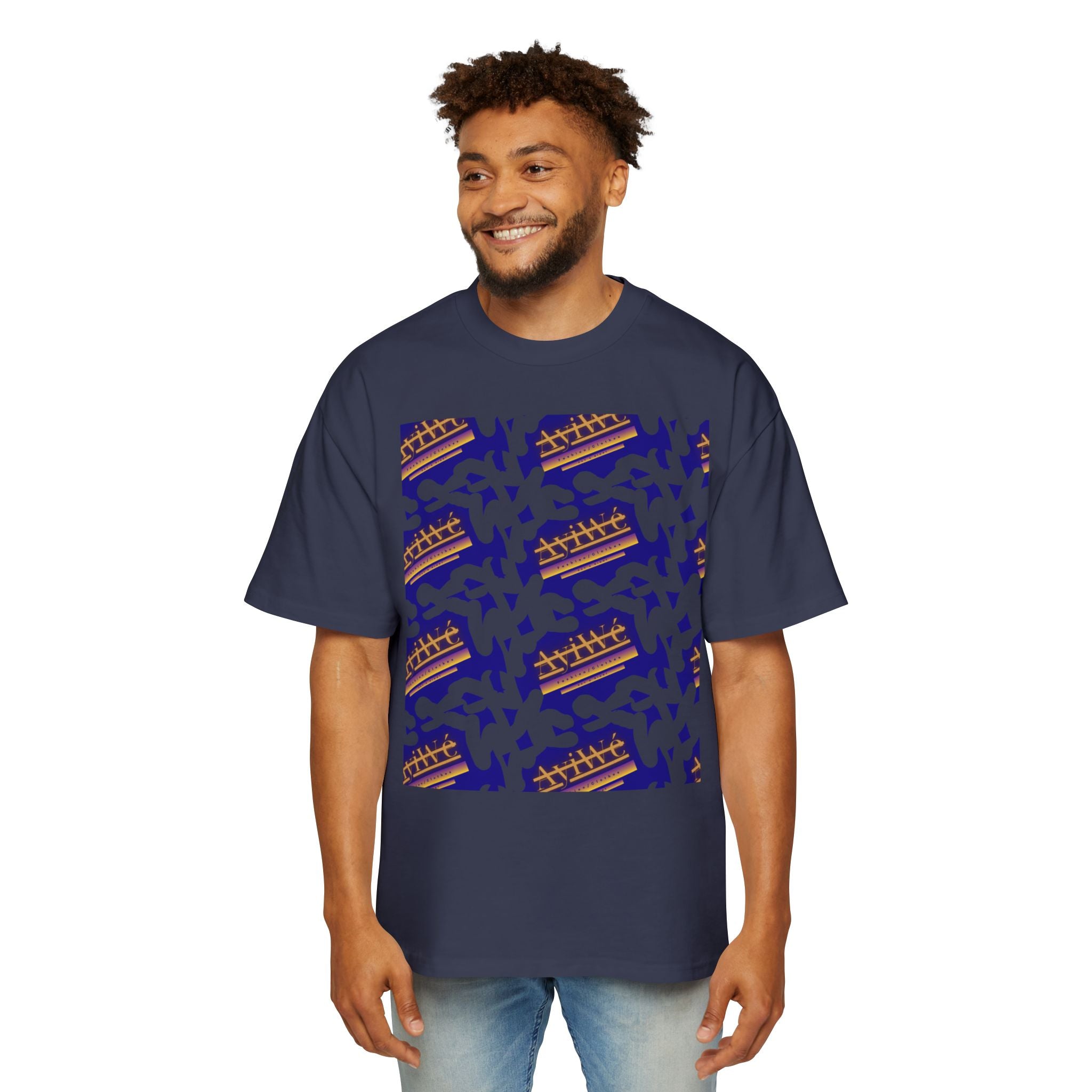 AyiWe06 Men's Heavy Oversized Tee