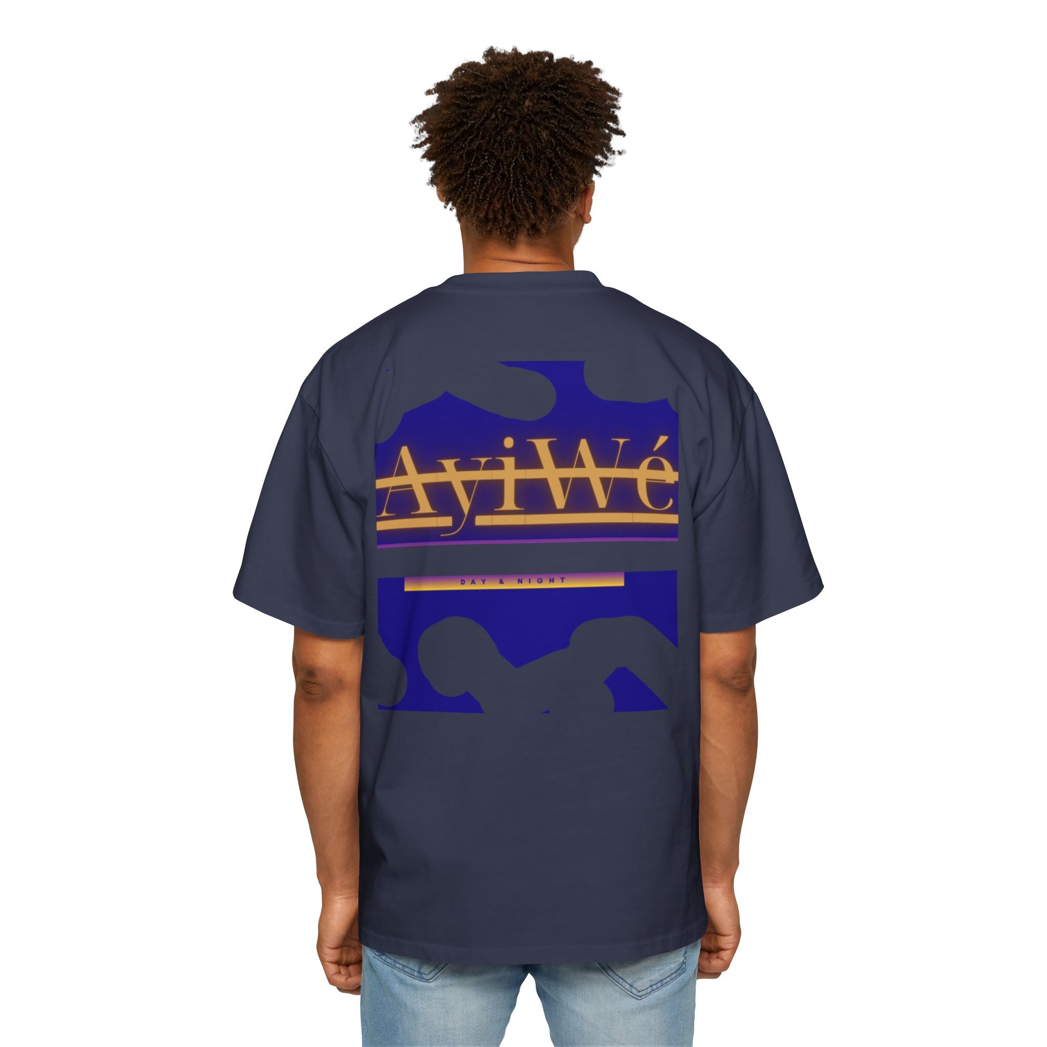 AyiWe06 Men's Heavy Oversized Tee