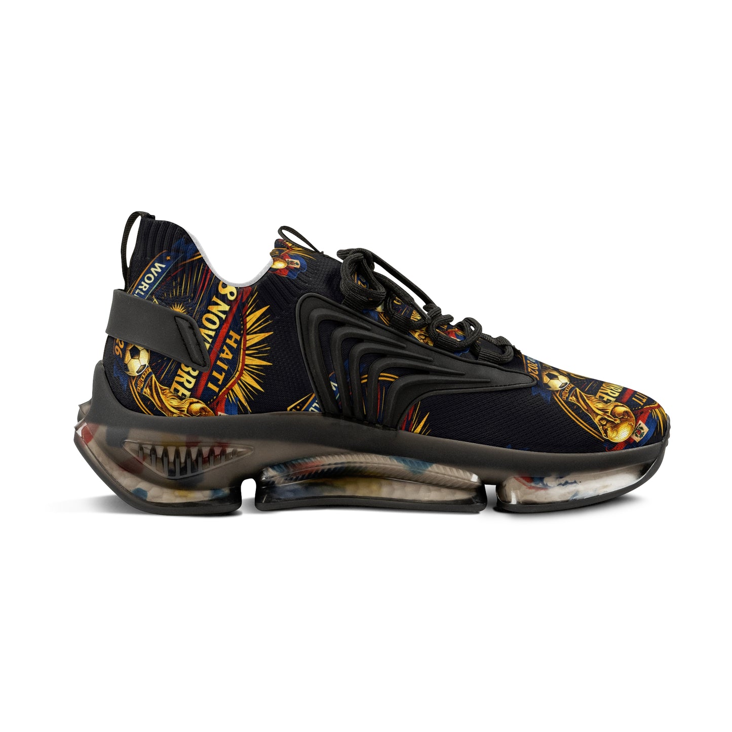 Ayiti18WC Goal06-Mesh Sneakers by AyiWe F&S