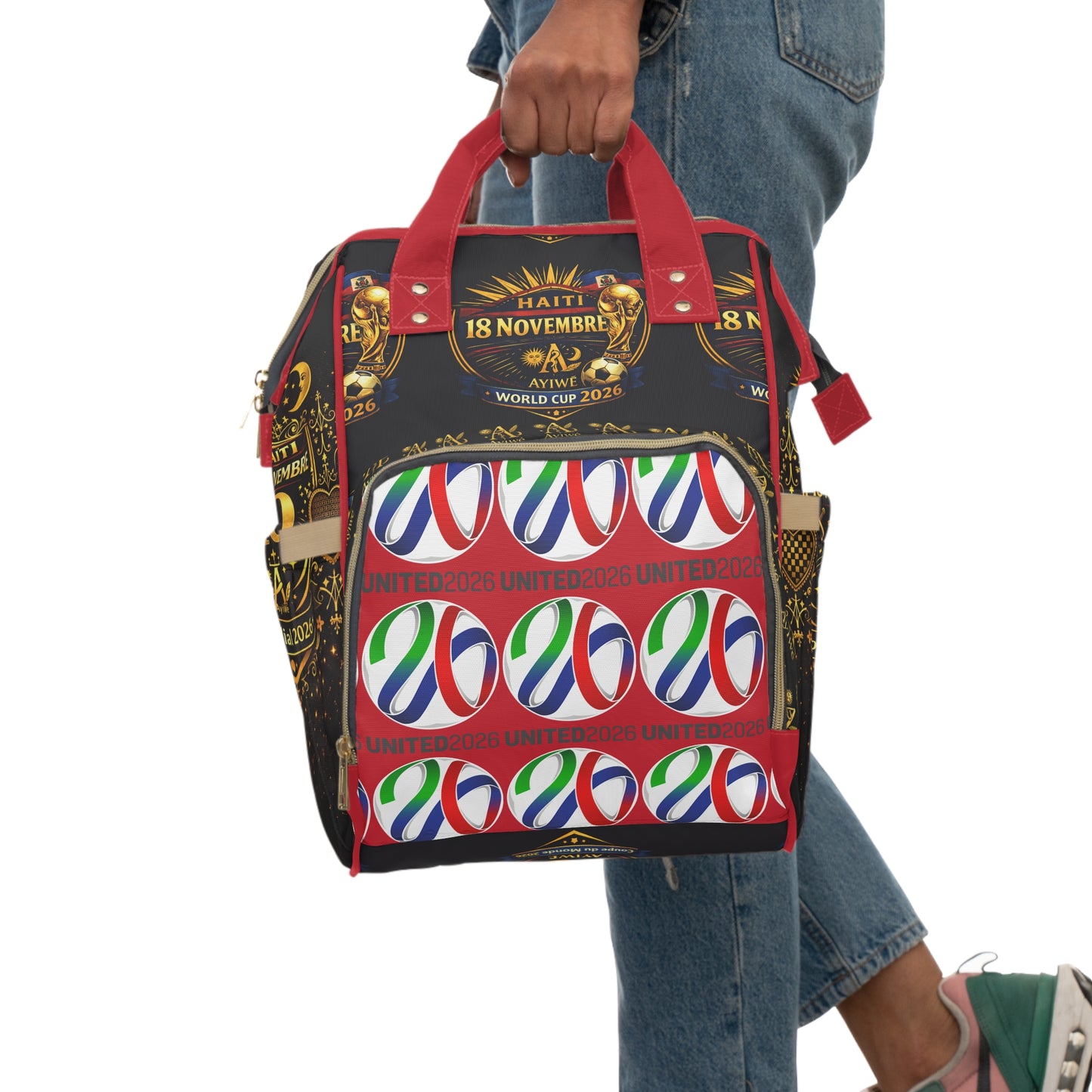 Koudjay18-Ayi Diaper Backpack. Powered by AyiWe F&S