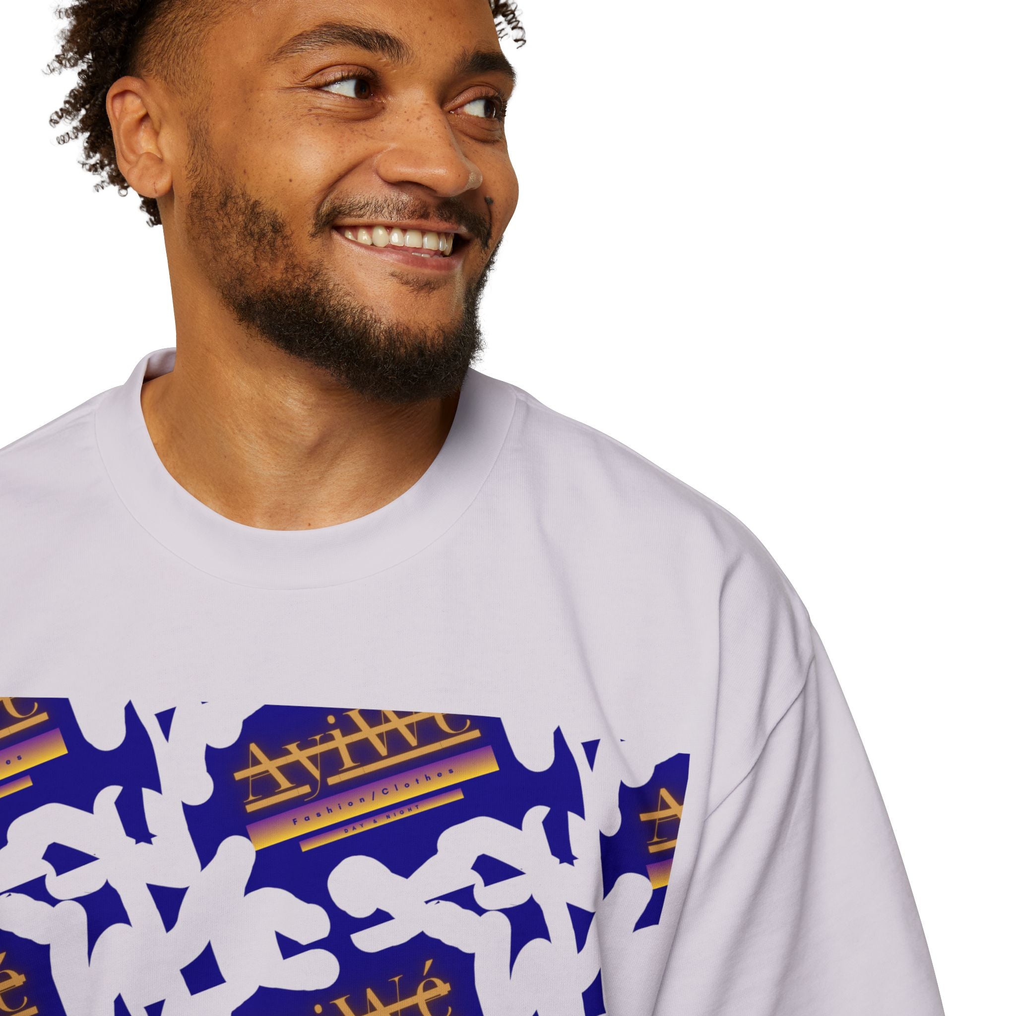AyiWe06 Men's Heavy Oversized Tee