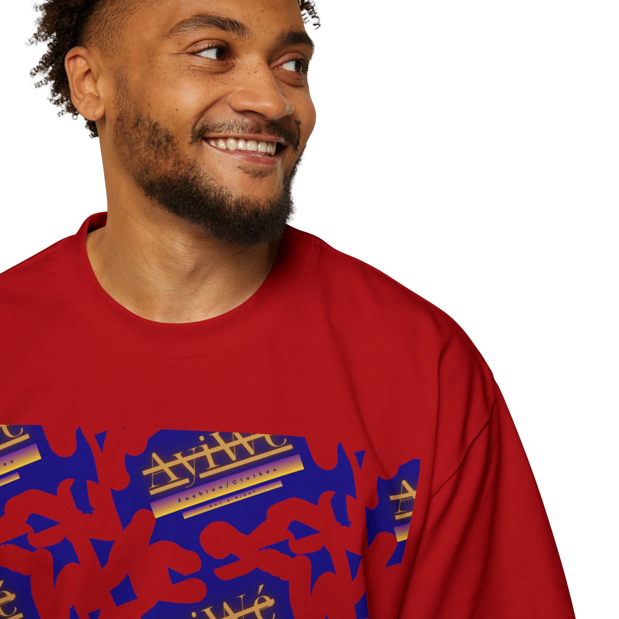 AyiWe06 Men's Heavy Oversized Tee