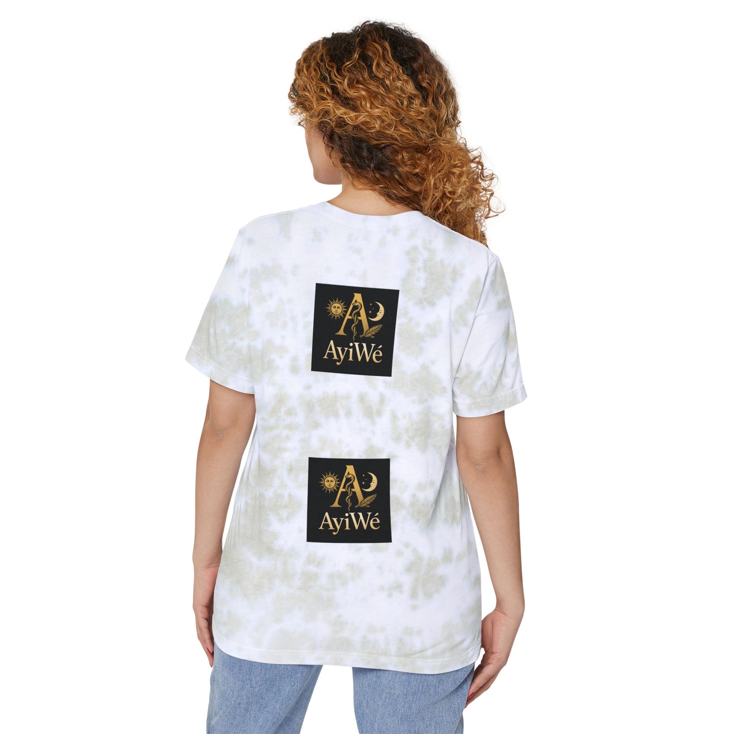 Gard01-Ayi Unisex FWD Fashion Tie-Dyed T-Shirt. Powered by AyiWe FS.