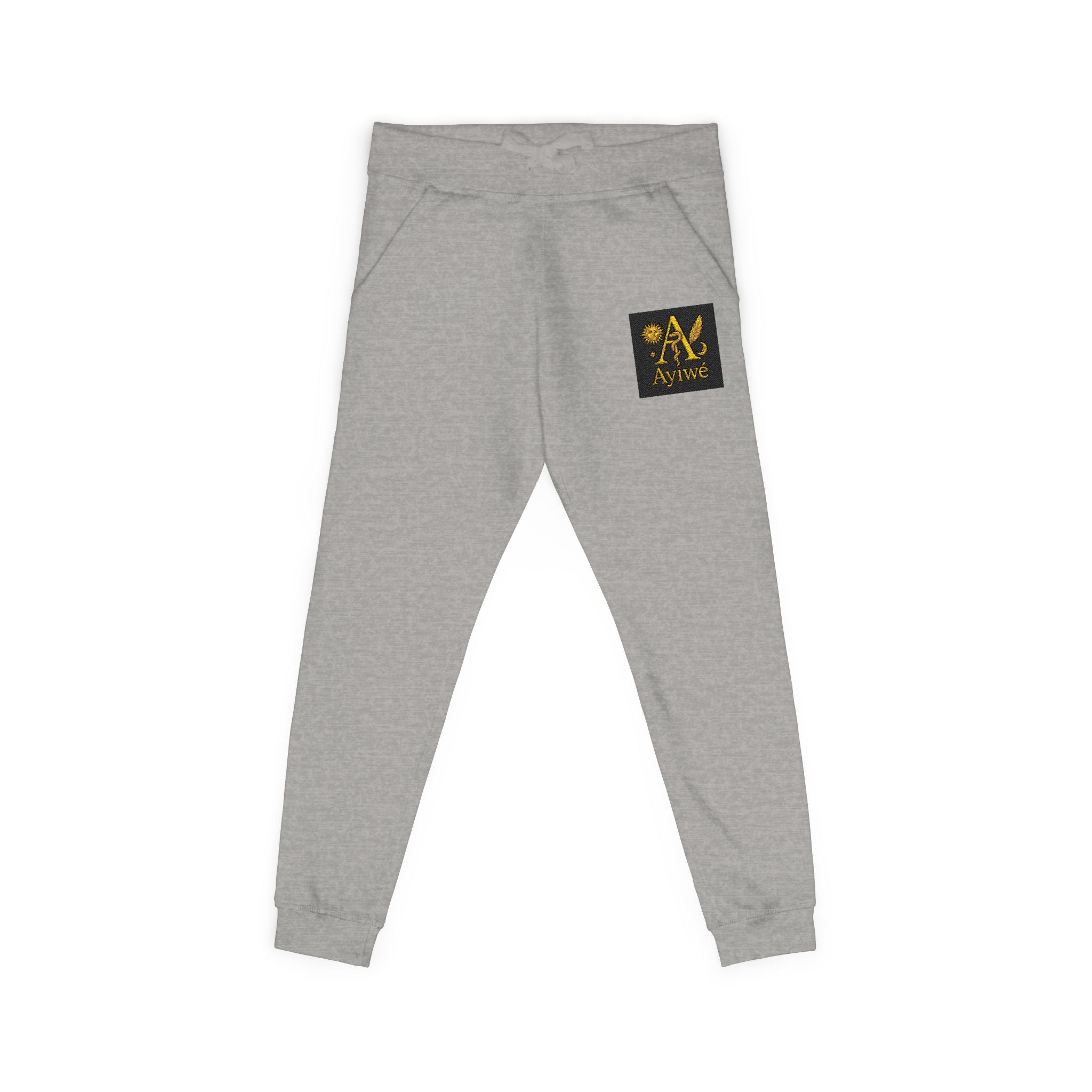 B-One AyiWé Unisex Fleece Sweatpants (Embroidery)