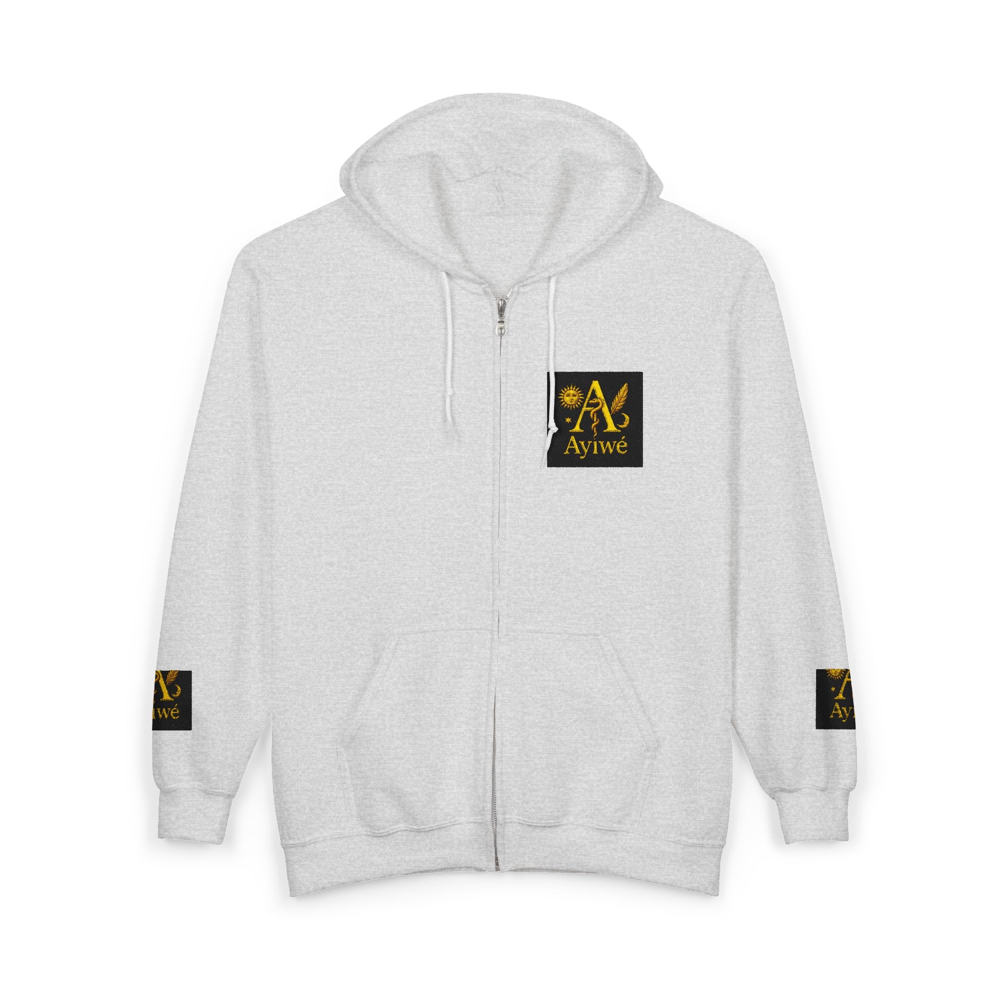 AyiWé-Pure1 Unisex Heavy Blend™ Full Zip Hooded Sweatshirt