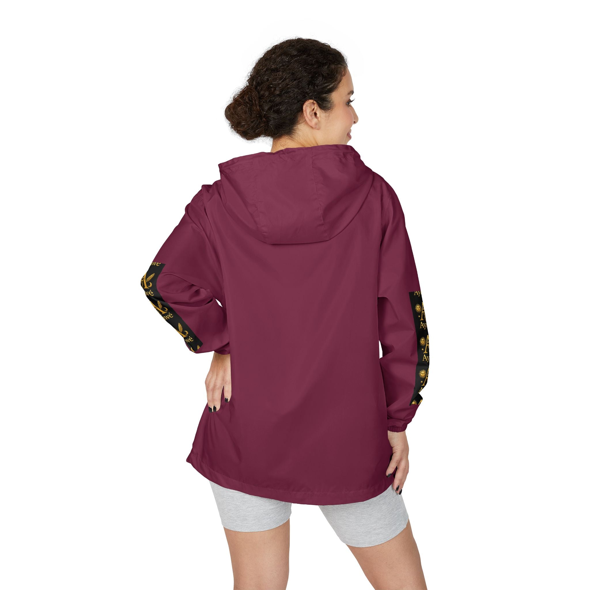 DA1- AyiWé Unisex Full-Zip Windbreaker Jacket