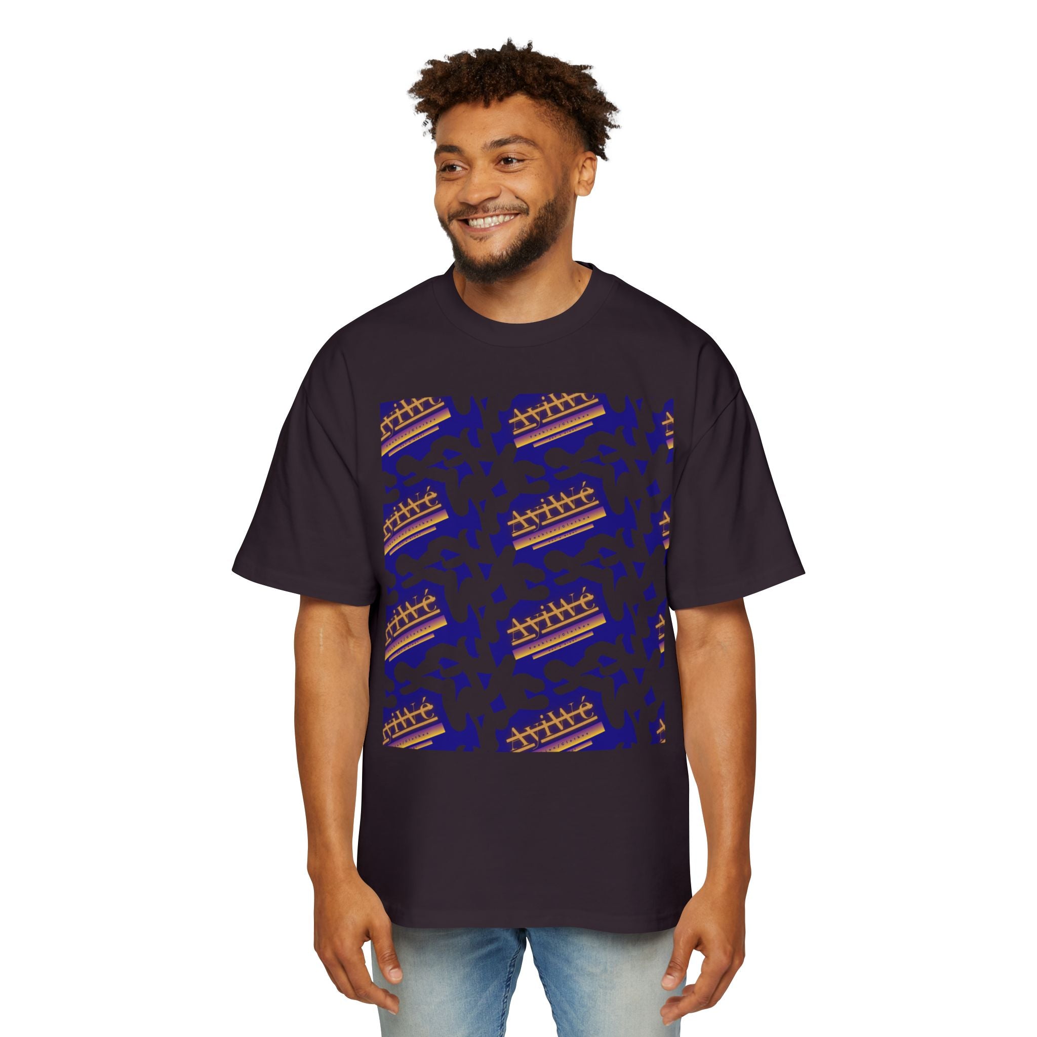AyiWe06 Men's Heavy Oversized Tee