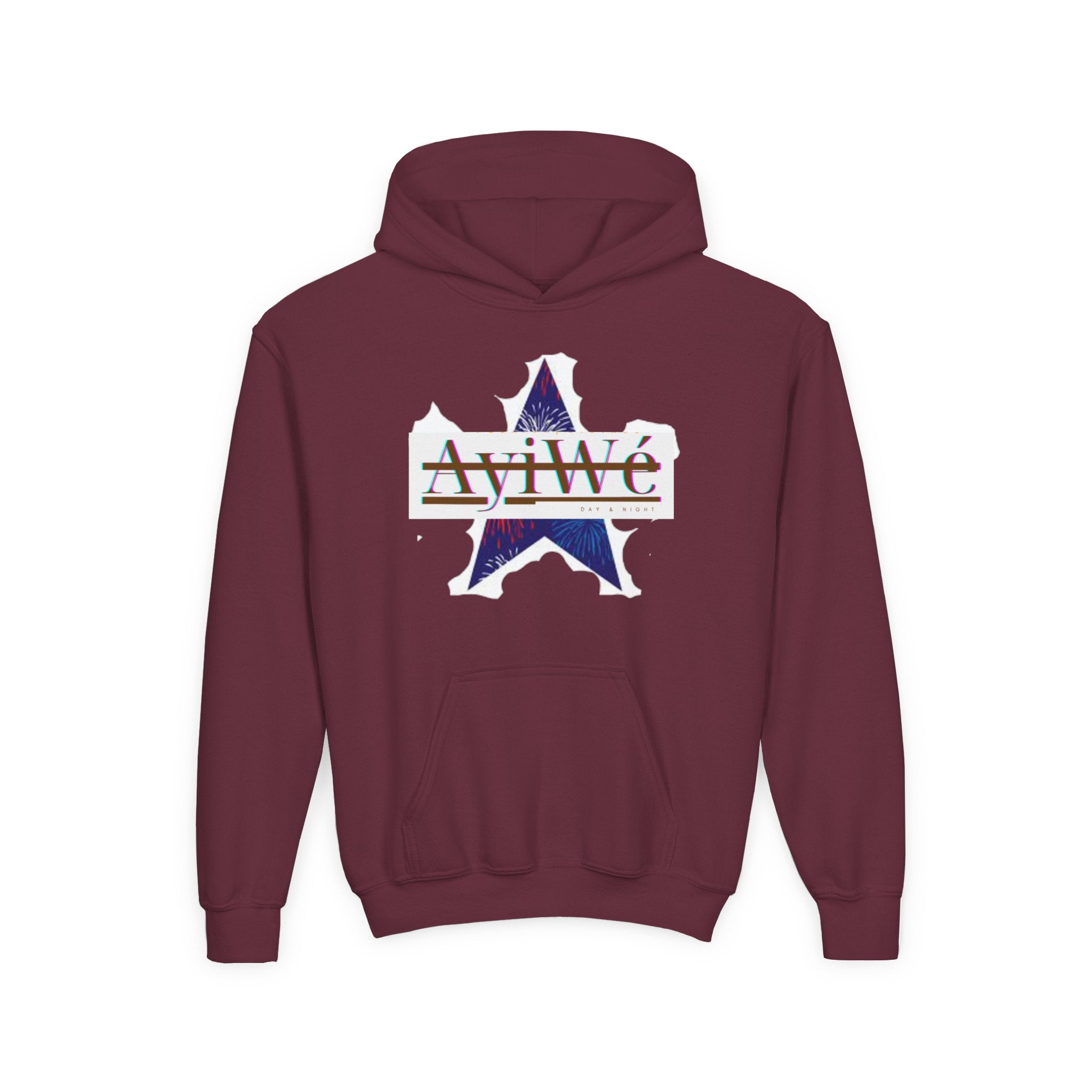 AyiWé Young-1 Youth Heavy Blend Hooded Sweatshirt
