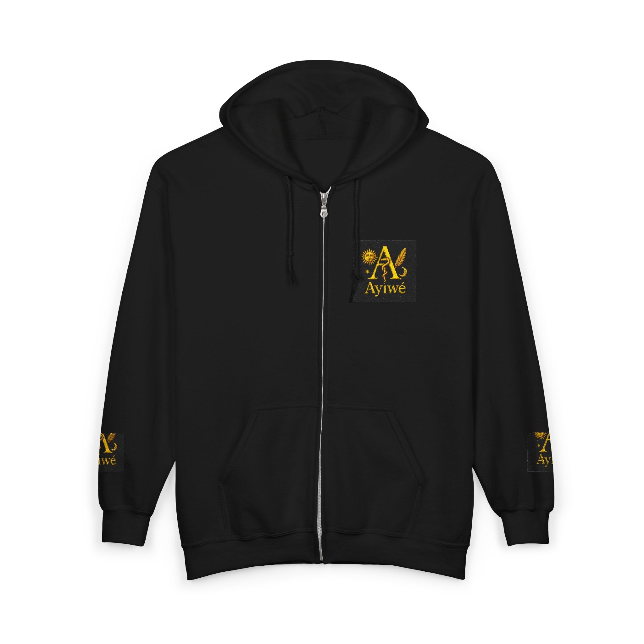 AyiWé-Pure1 Unisex Heavy Blend™ Full Zip Hooded Sweatshirt