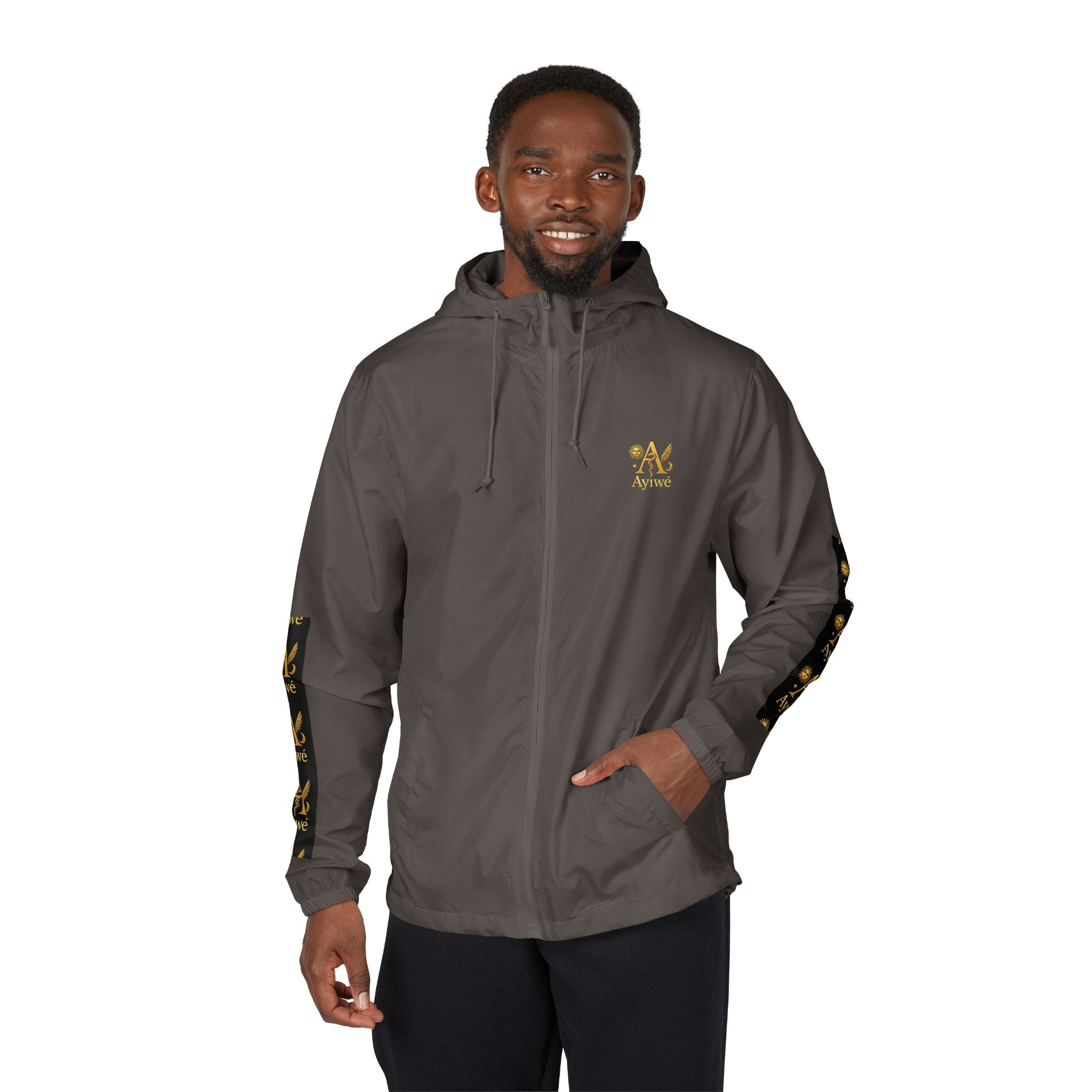 DA1- AyiWé Unisex Full-Zip Windbreaker Jacket