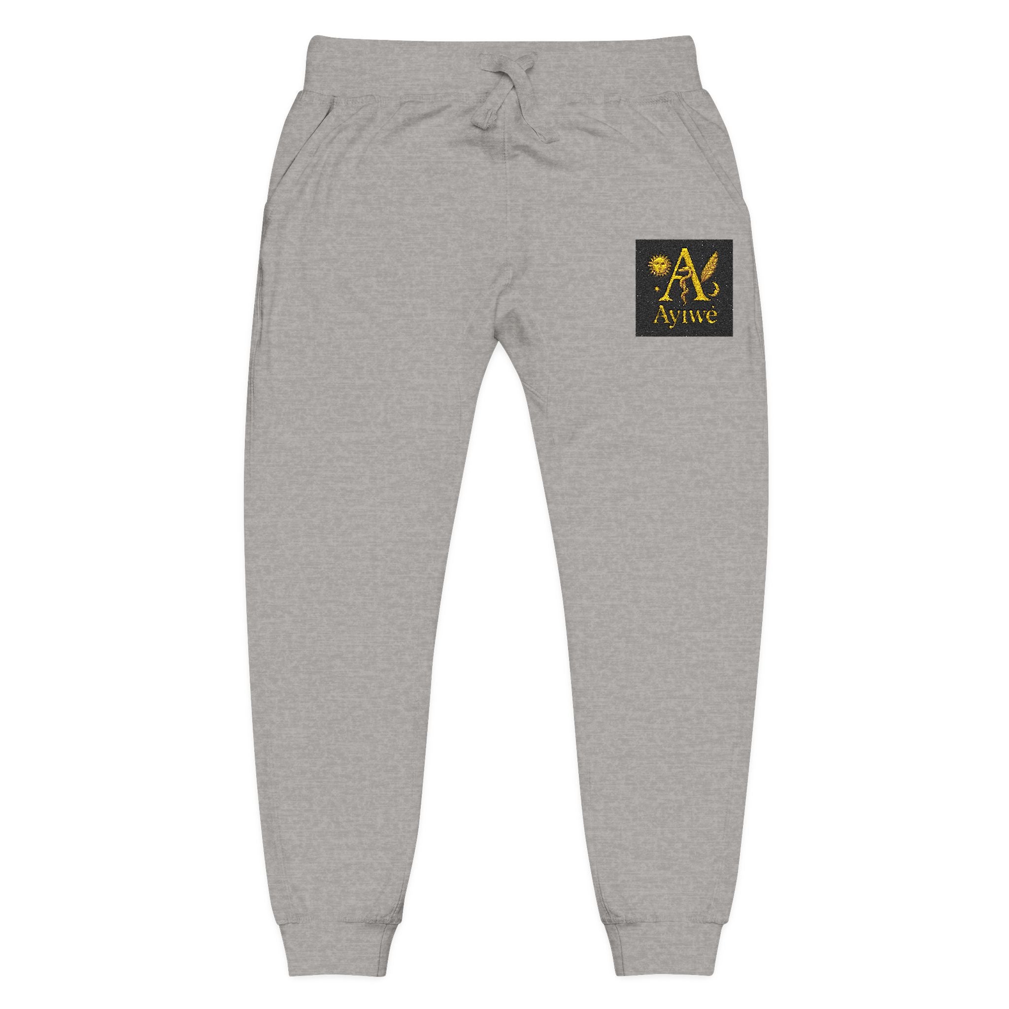 B-One AyiWé Unisex Fleece Sweatpants (Embroidery)