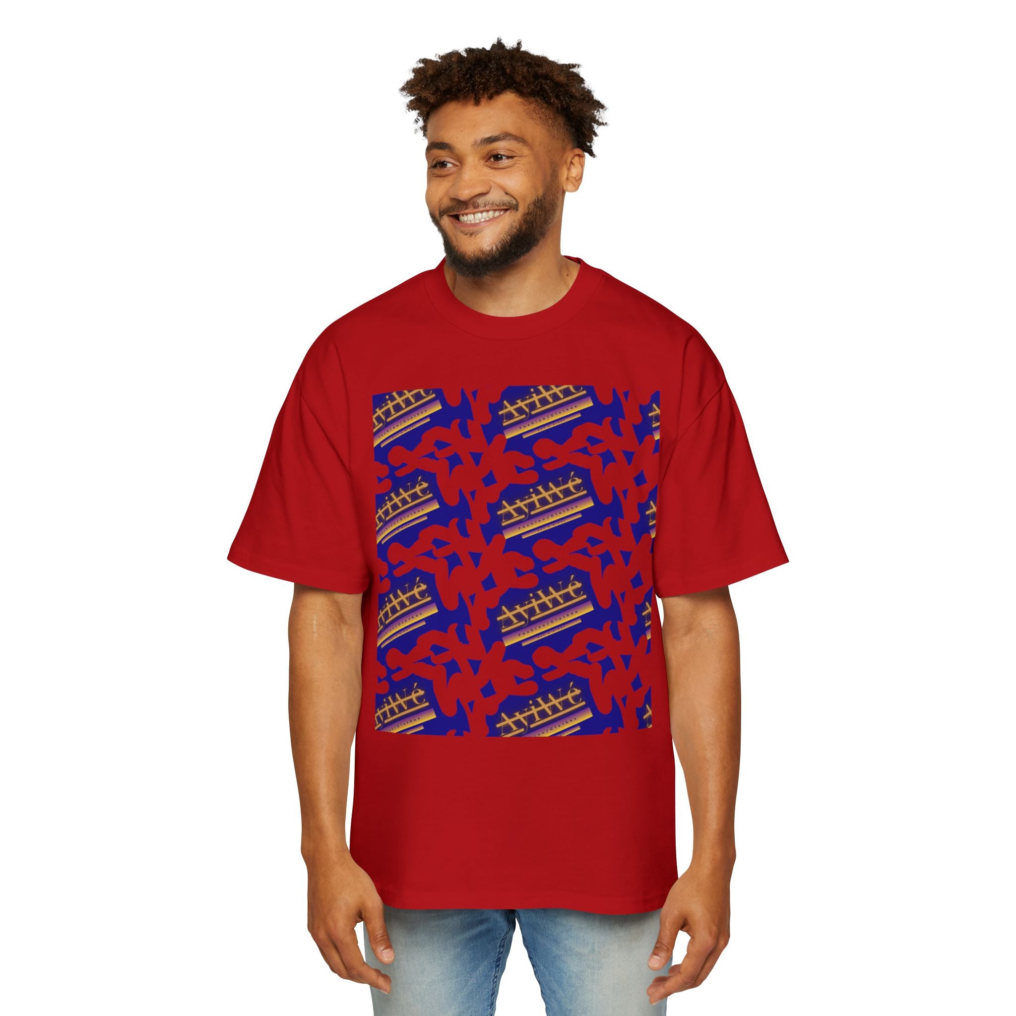 AyiWe06 Men's Heavy Oversized Tee