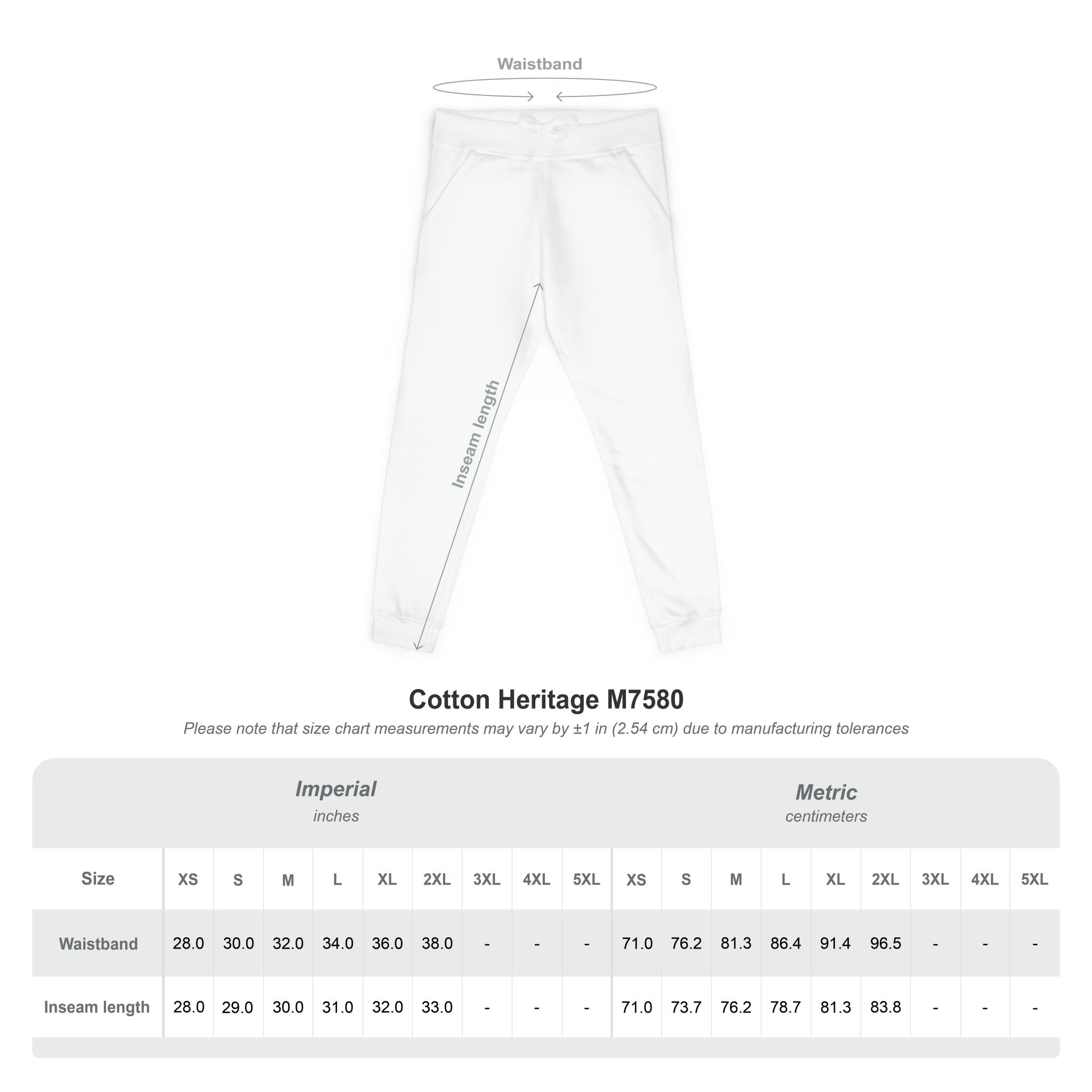 B-One AyiWé Unisex Fleece Sweatpants (Embroidery)
