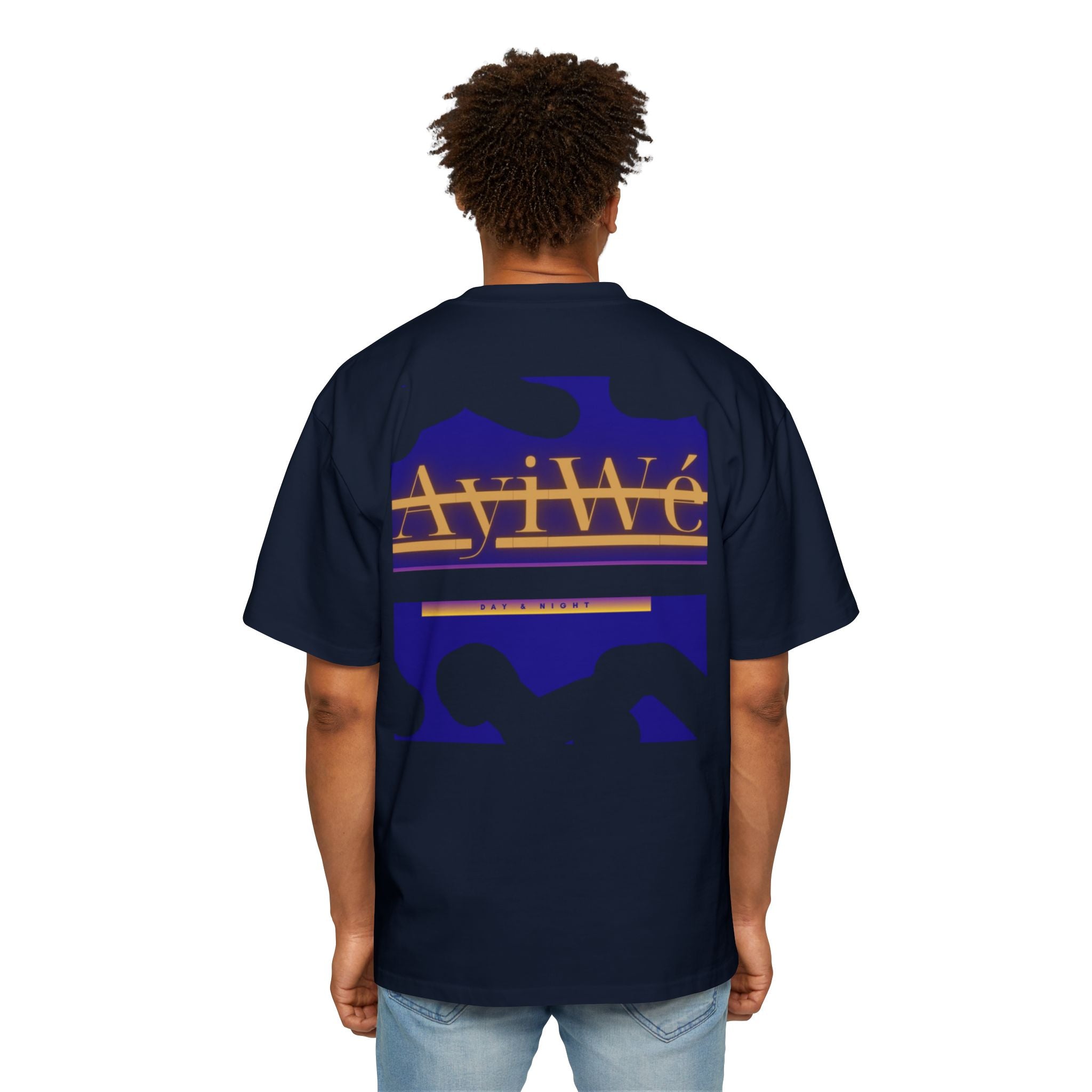 AyiWe06 Men's Heavy Oversized Tee