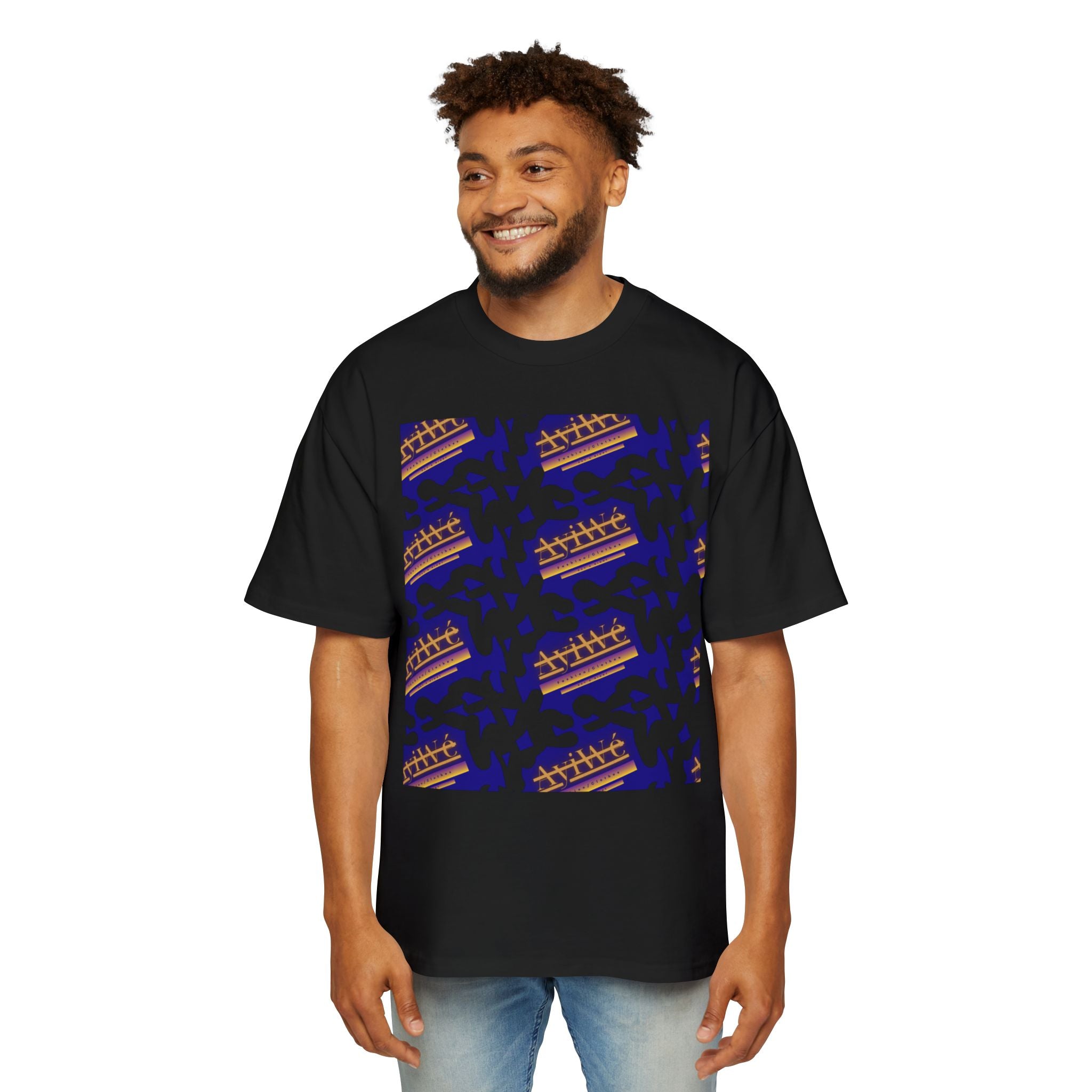 AyiWe06 Men's Heavy Oversized Tee