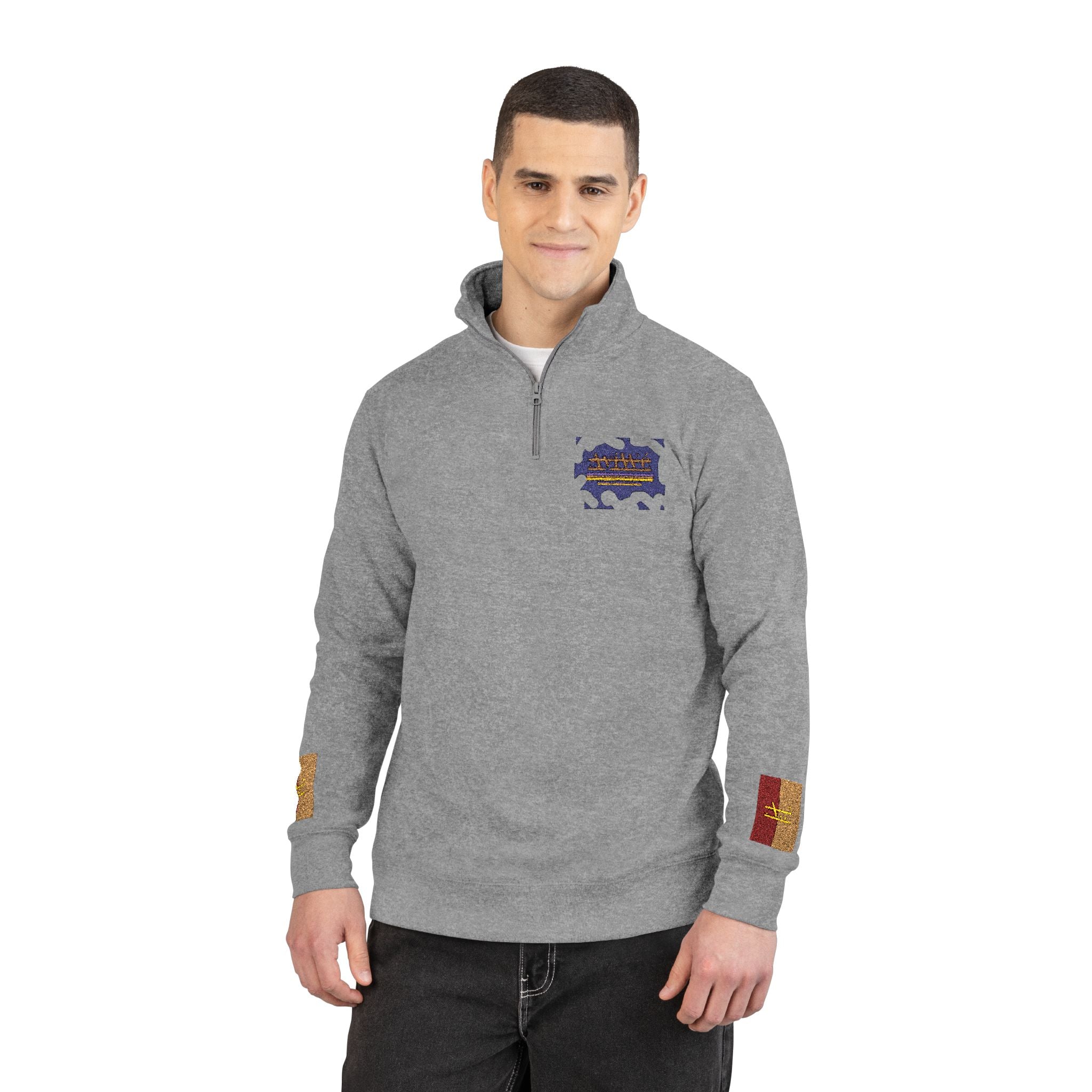 Unisex Fleece Pullover (Embroidery)