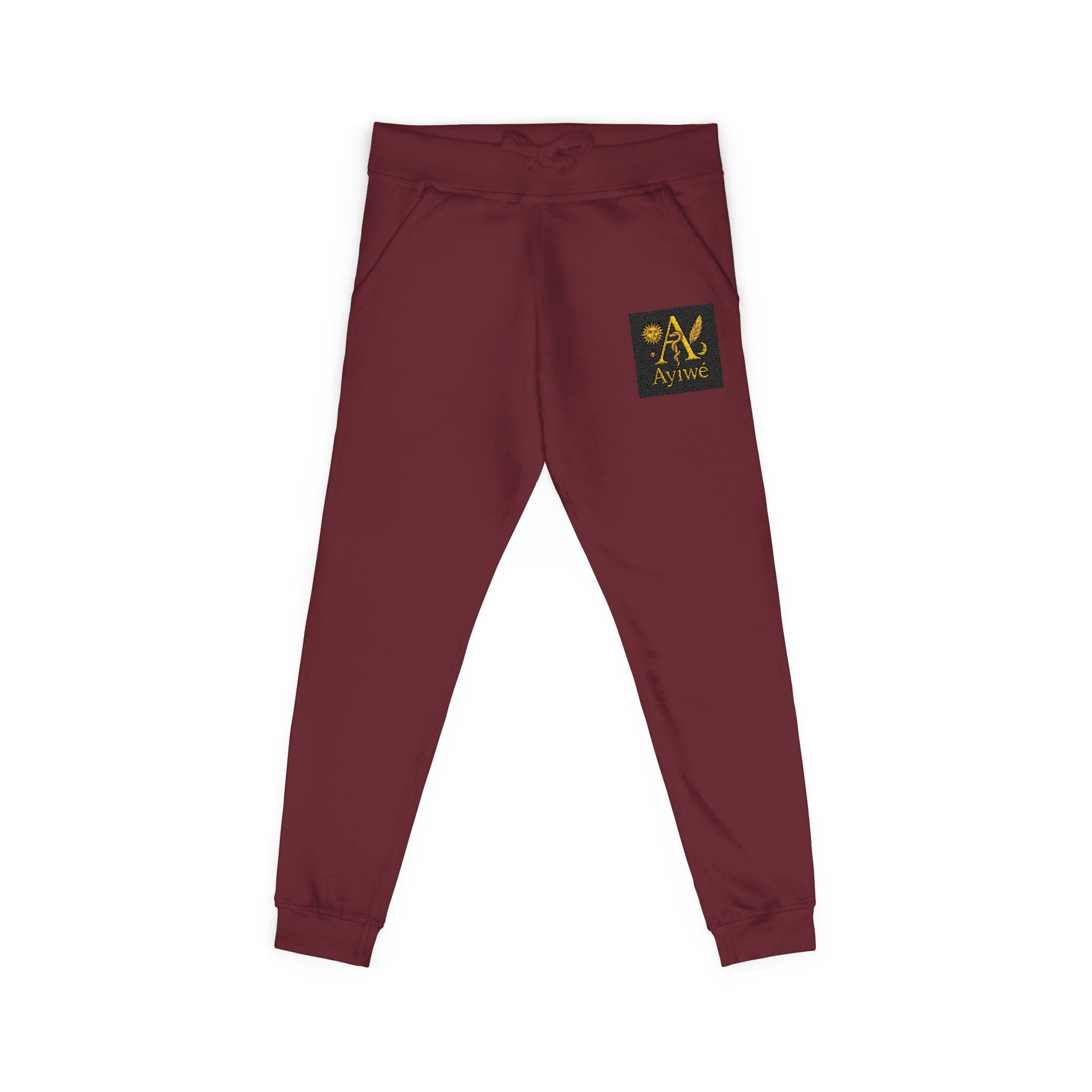 B-One AyiWé Unisex Fleece Sweatpants (Embroidery)