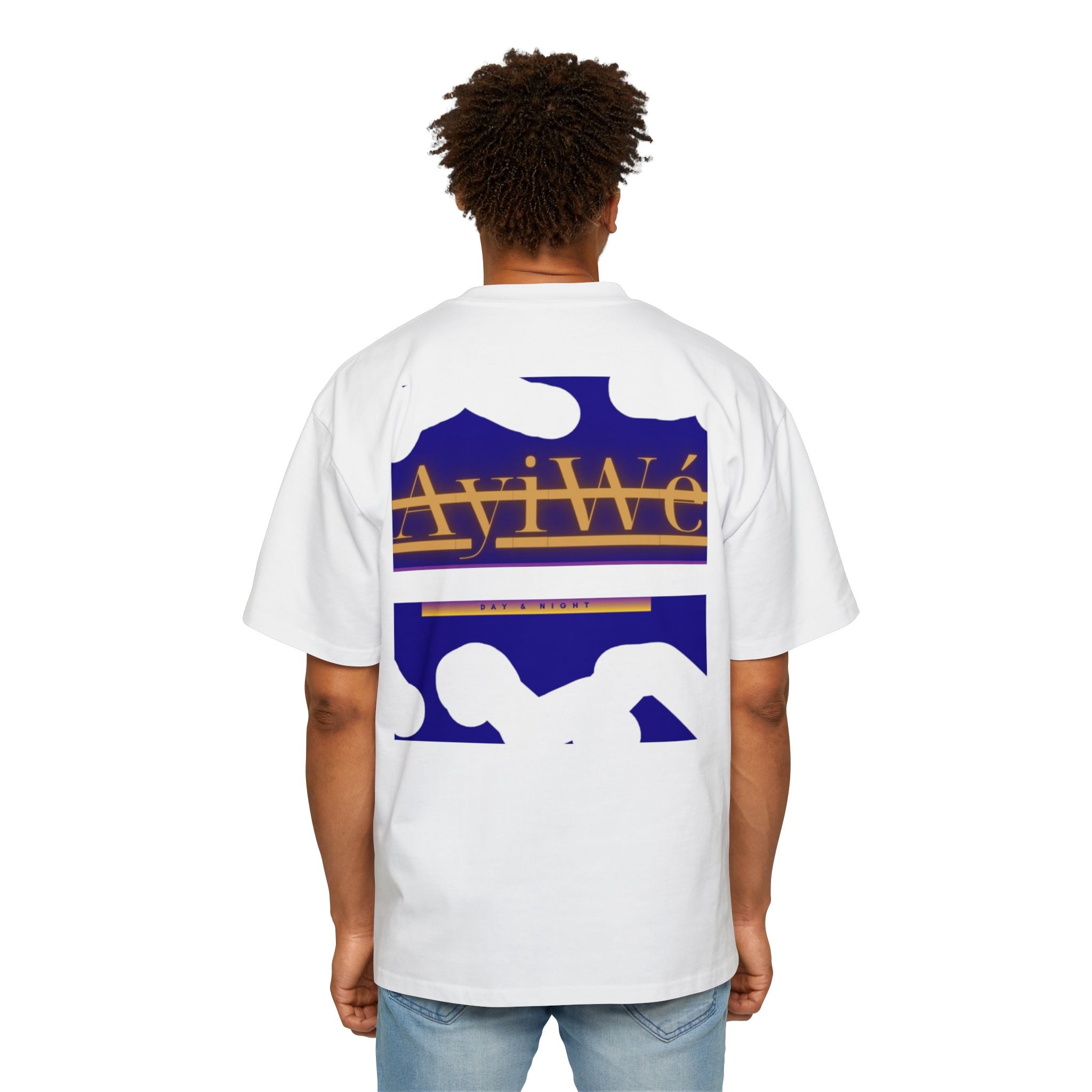AyiWe06 Men's Heavy Oversized Tee