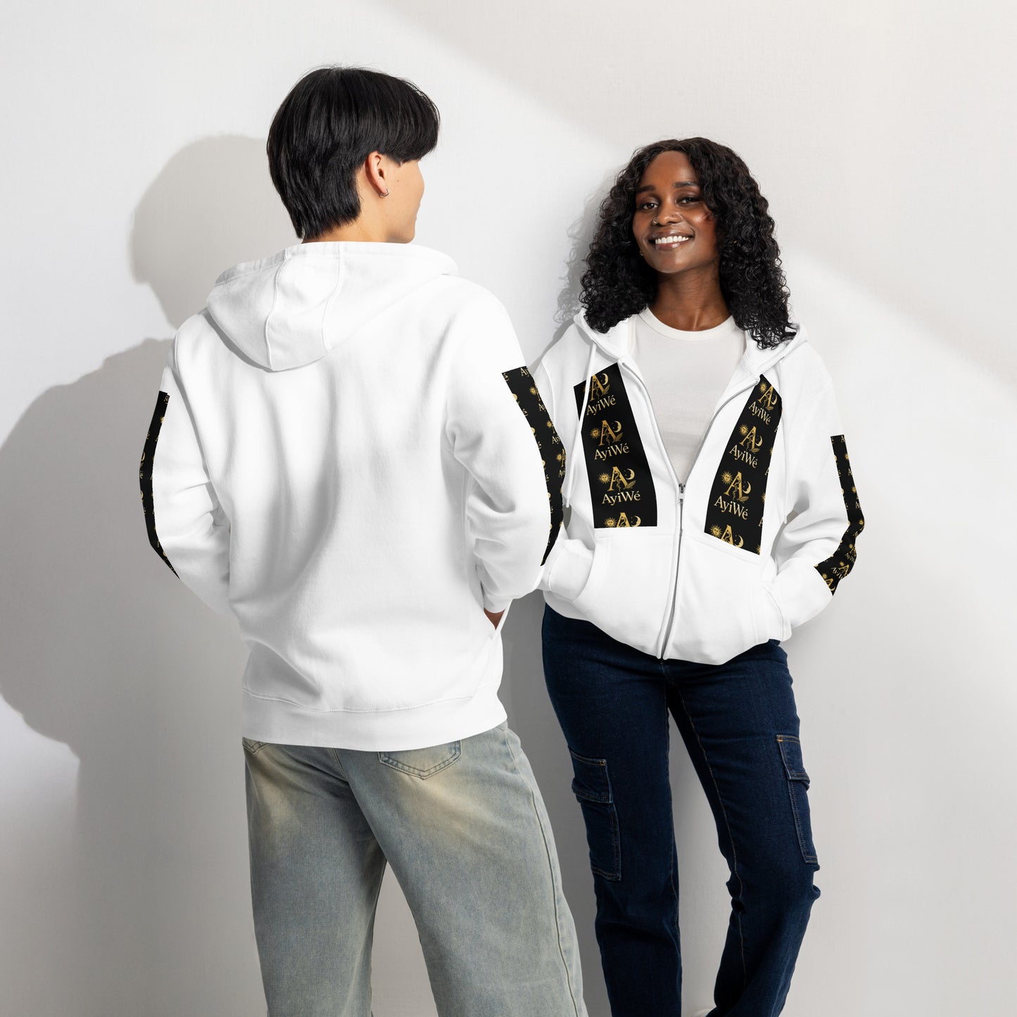 Friendly’s - 21 AyiWé FS Premium full zip hoodie - AyiWé Fashion & Style
