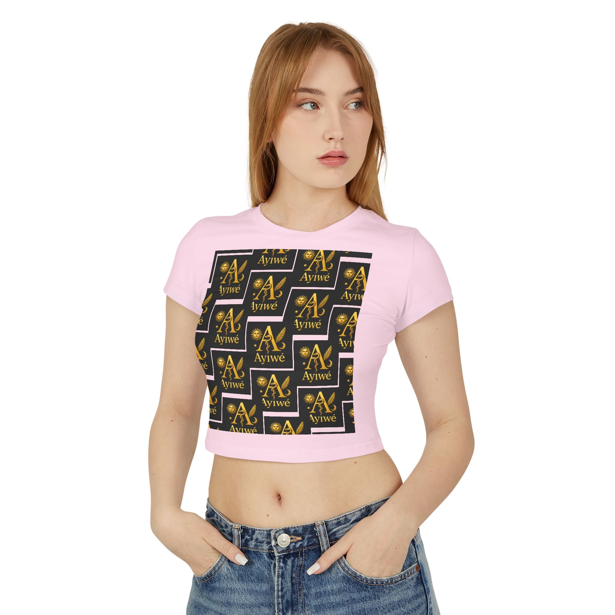 AA3-Ladylatina-Ayiwé Women's Baby Tee