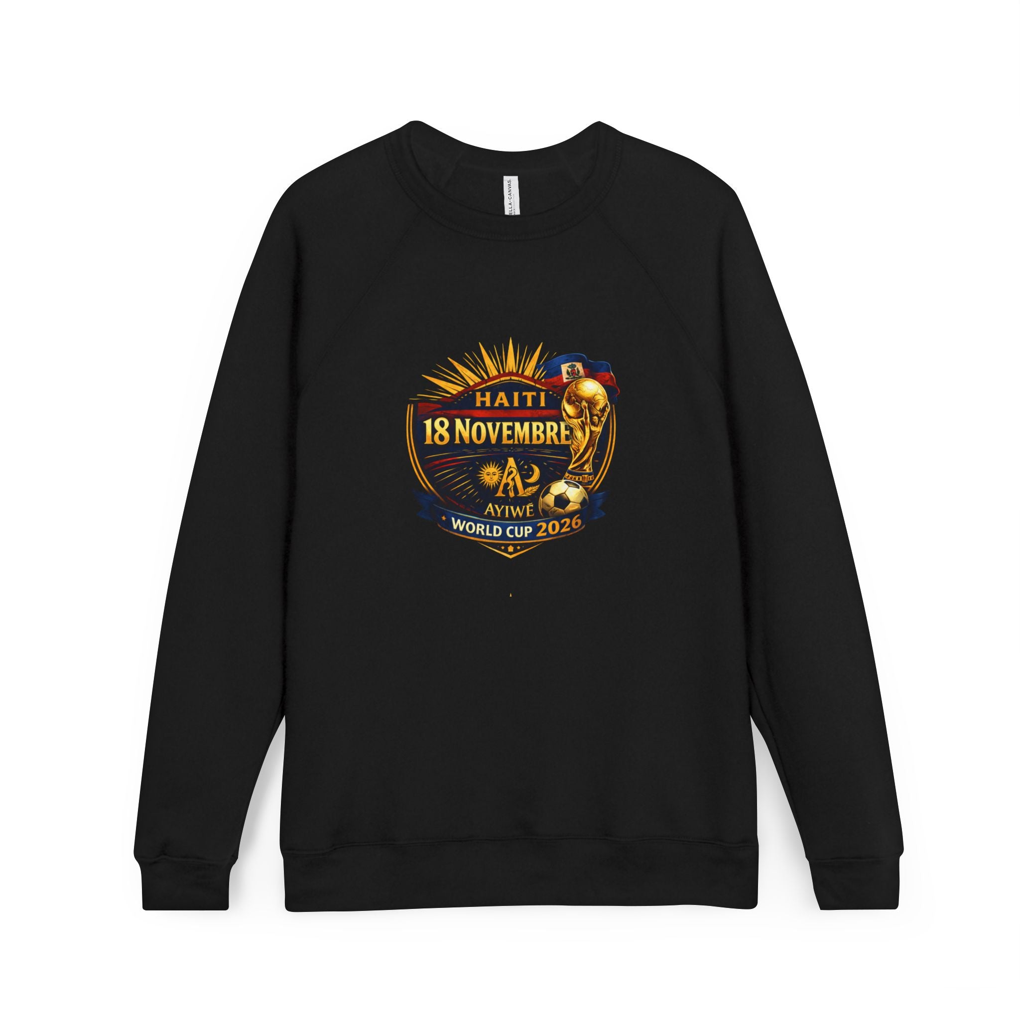 ht - Champion 2026 Unisex Sponge Fleece Raglan Sweatshirt by AyiWe F&S - AyiWé Fashion & Style