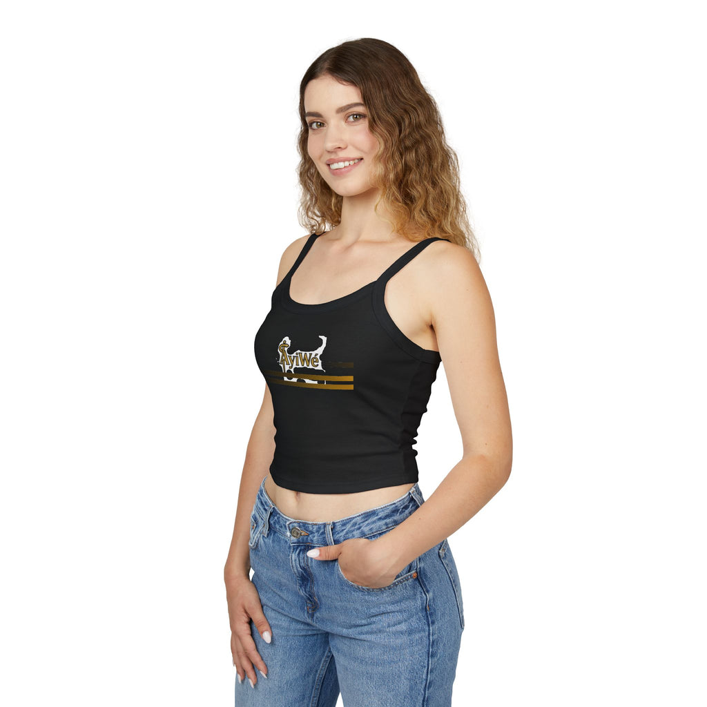 1-EztraLatina AyiWé Women's Spaghetti Strap Tank Top