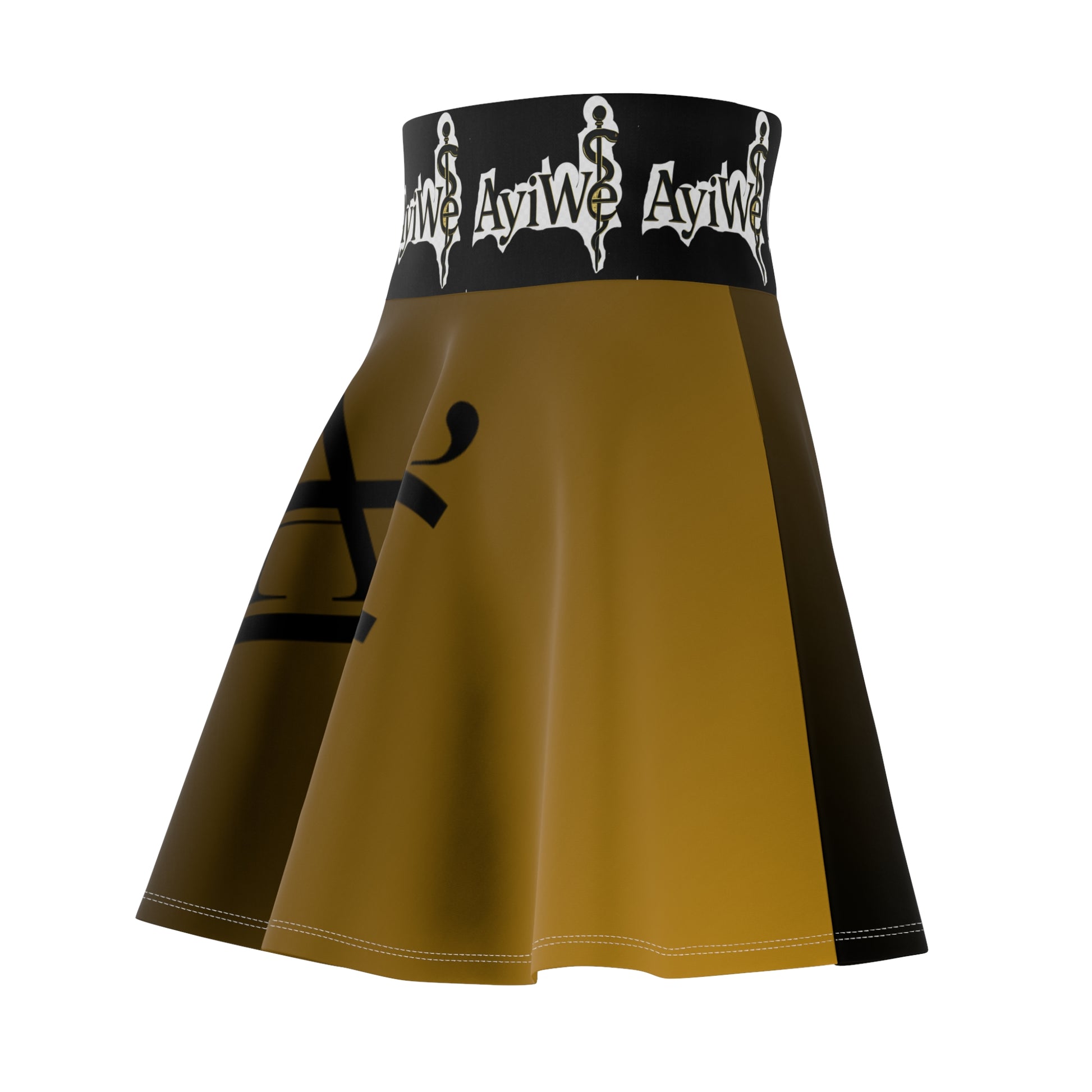 Extra - Latina AyiWé Women's Skater Skirt (AOP) - AyiWé Fashion & Style