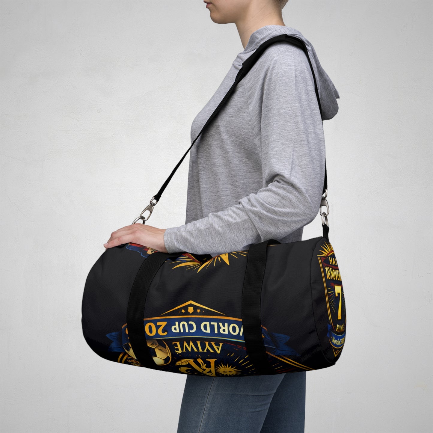 Djakout21-AyiWe Duffel Bag. Powered by AyiWe F&S