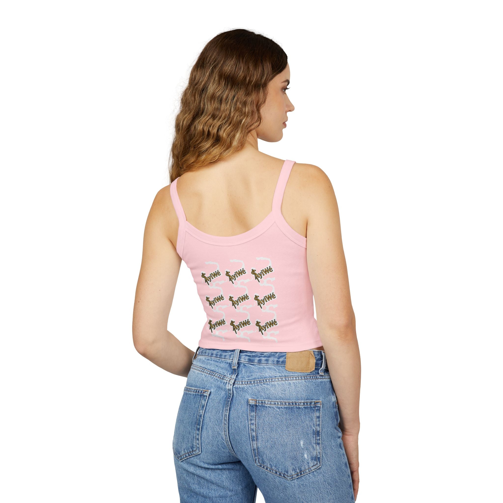 1-EztraLatina AyiWé Women's Spaghetti Strap Tank Top