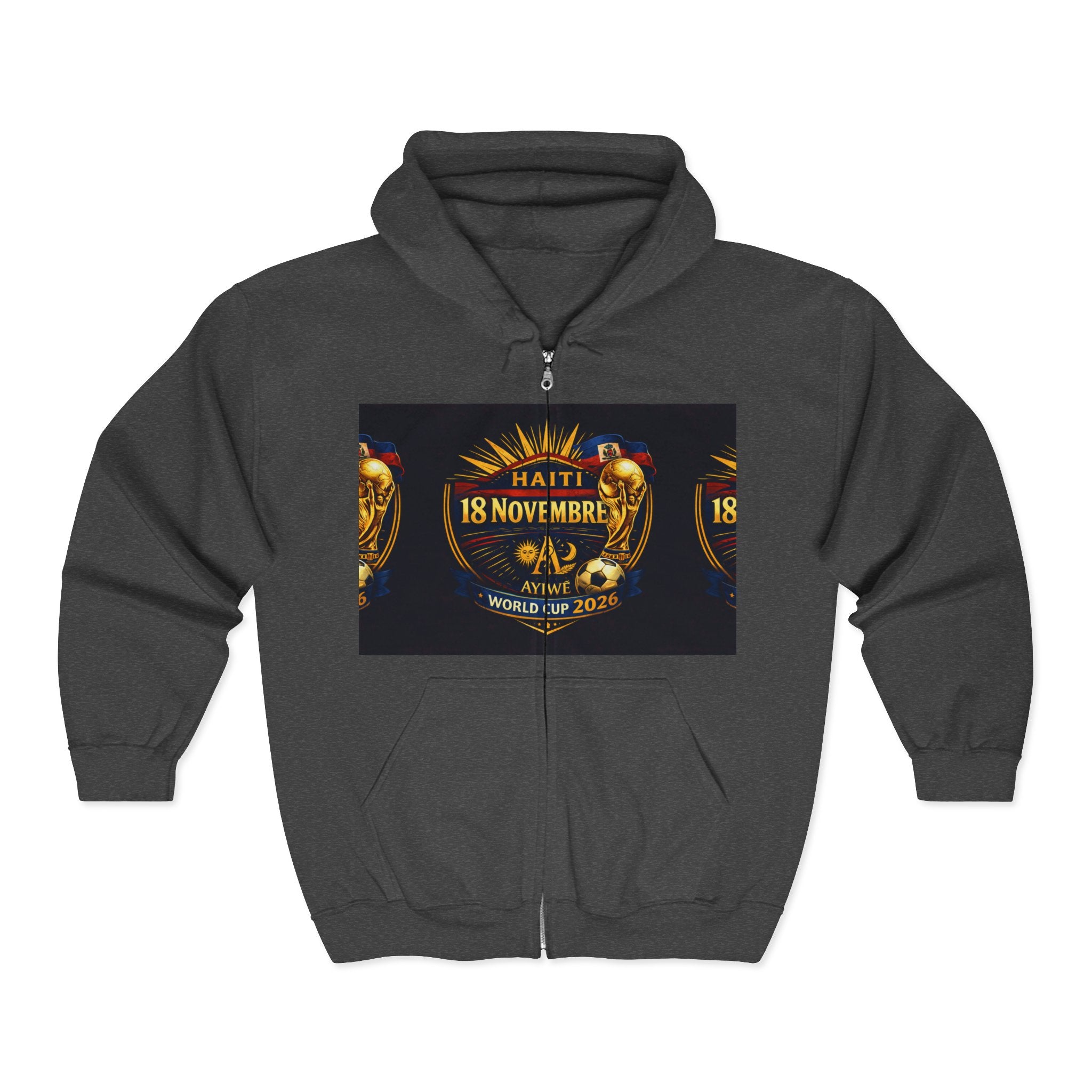 007-Champion-Unisex Heavy Blend™ Full Zip Hooded Sweatshirt