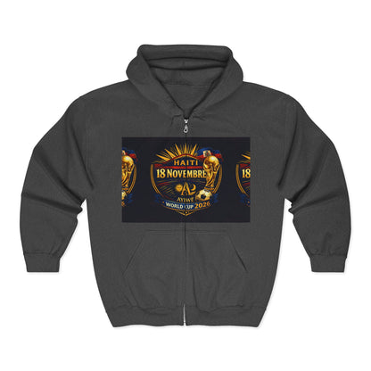 007-Champion-Unisex Heavy Blend™ Full Zip Hooded Sweatshirt