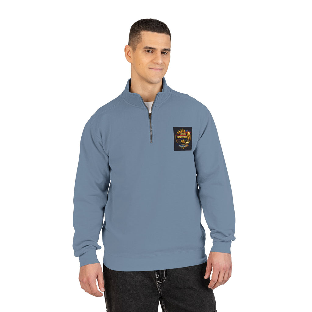 Ht - 18N. 2026 WC Unisex Adult Quarter - Zip Sweatshirt by AyiWe F&S - AyiWé Fashion & Style