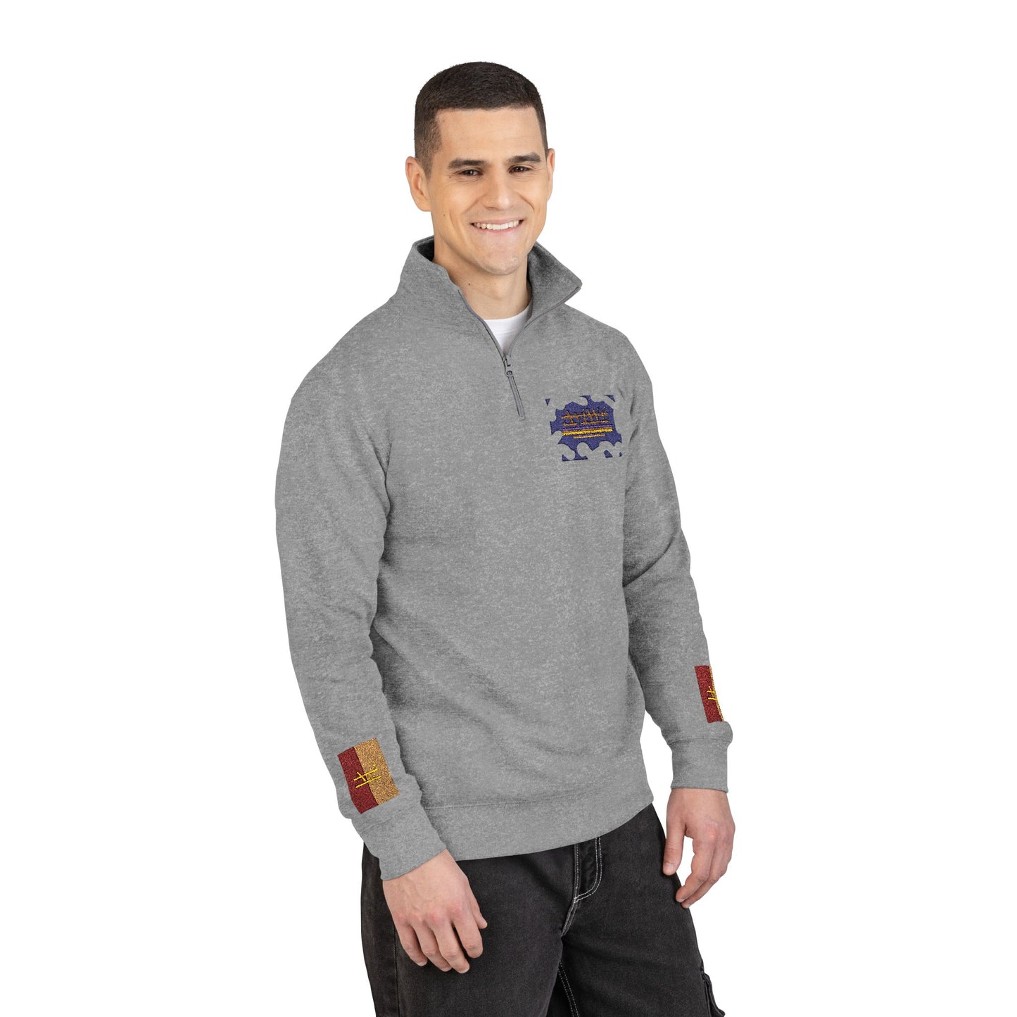 Unisex Fleece Pullover (Embroidery) - AyiWé Fashion & Style