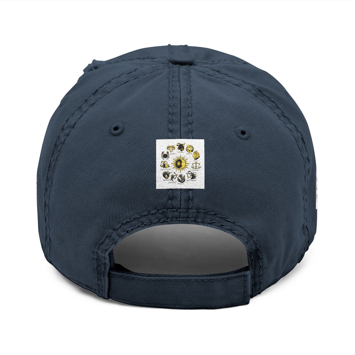 AB3 - AyiWé Distressed Dad Hat (Embroidery) - AyiWé Fashion & Style