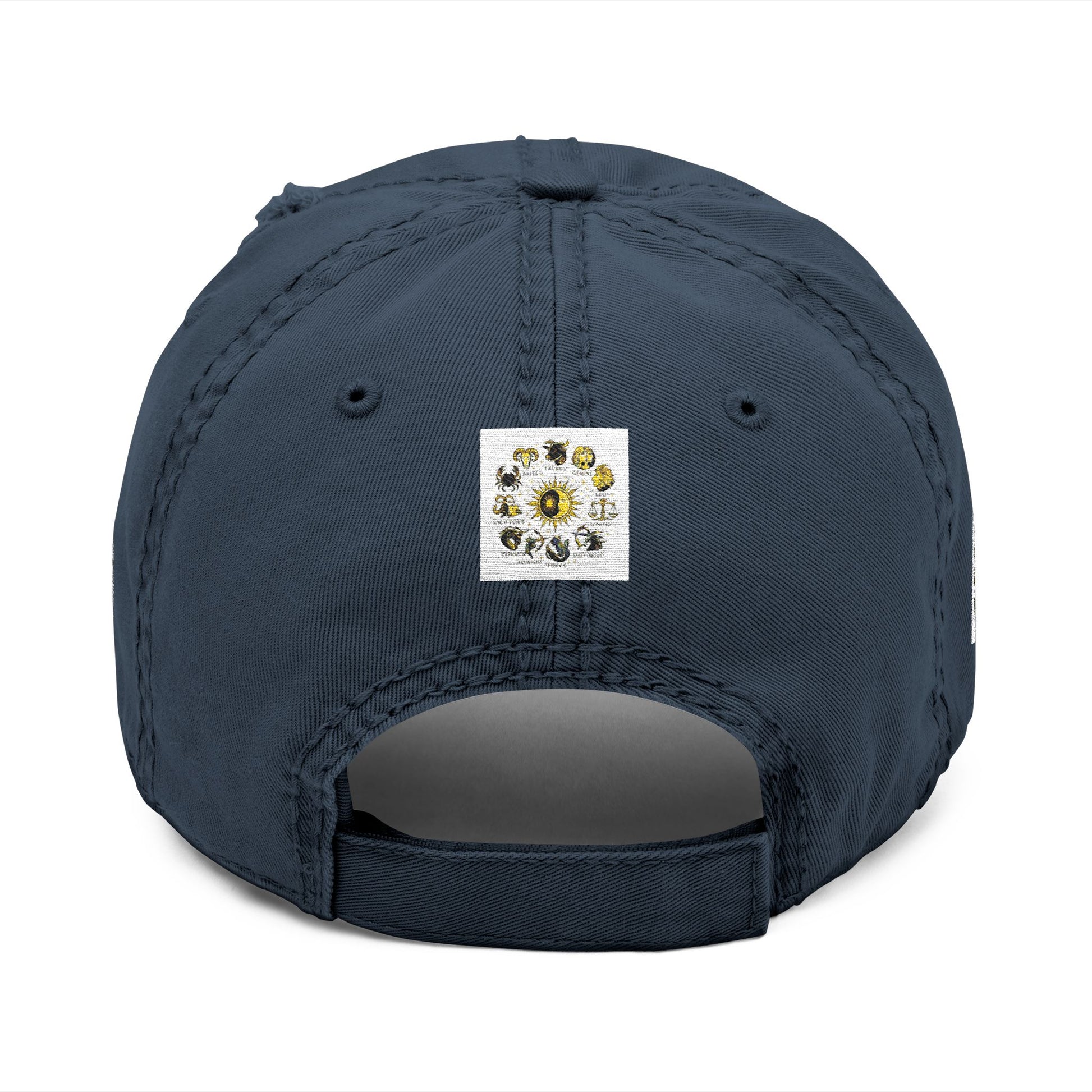 AB3 - AyiWé Distressed Dad Hat (Embroidery) - AyiWé Fashion & Style