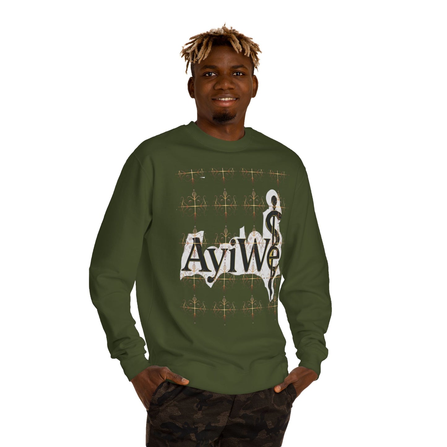 4Coins-Ayi Unisex Crew Neck Sweatshirt. Powered by AyiWe FS.