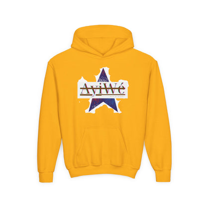 AyiWé Young - 1 Youth Heavy Blend Hooded Sweatshirt - AyiWé Fashion & Style