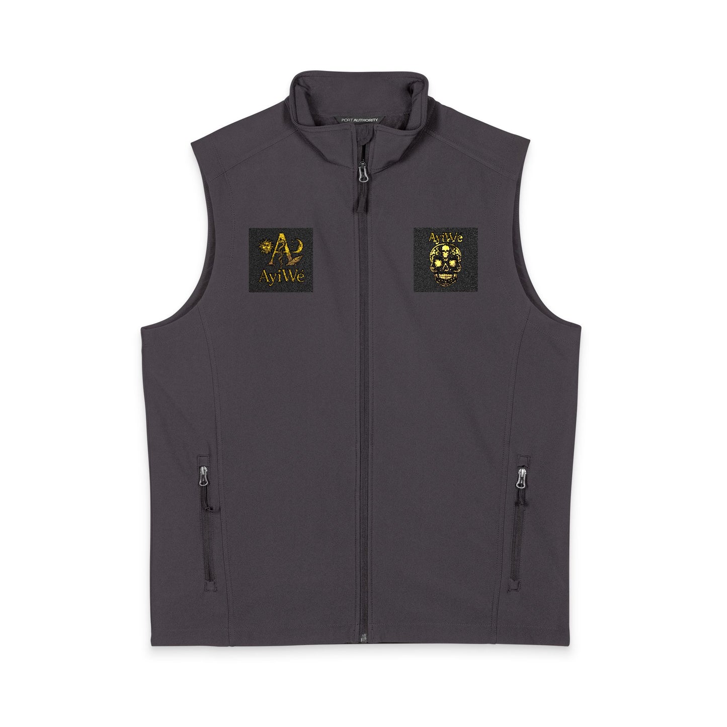 Fist01-Ayi Port Authority's Core Soft Shell Vest. Powered by ayiWe FS