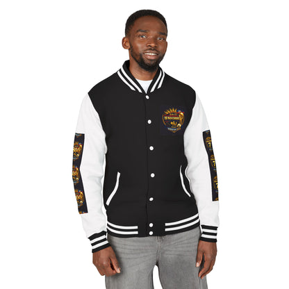 Haiti - Mondial2026 Unisex Heavyweight Letterman Jacket by AyiWe F&S - AyiWé Fashion & Style