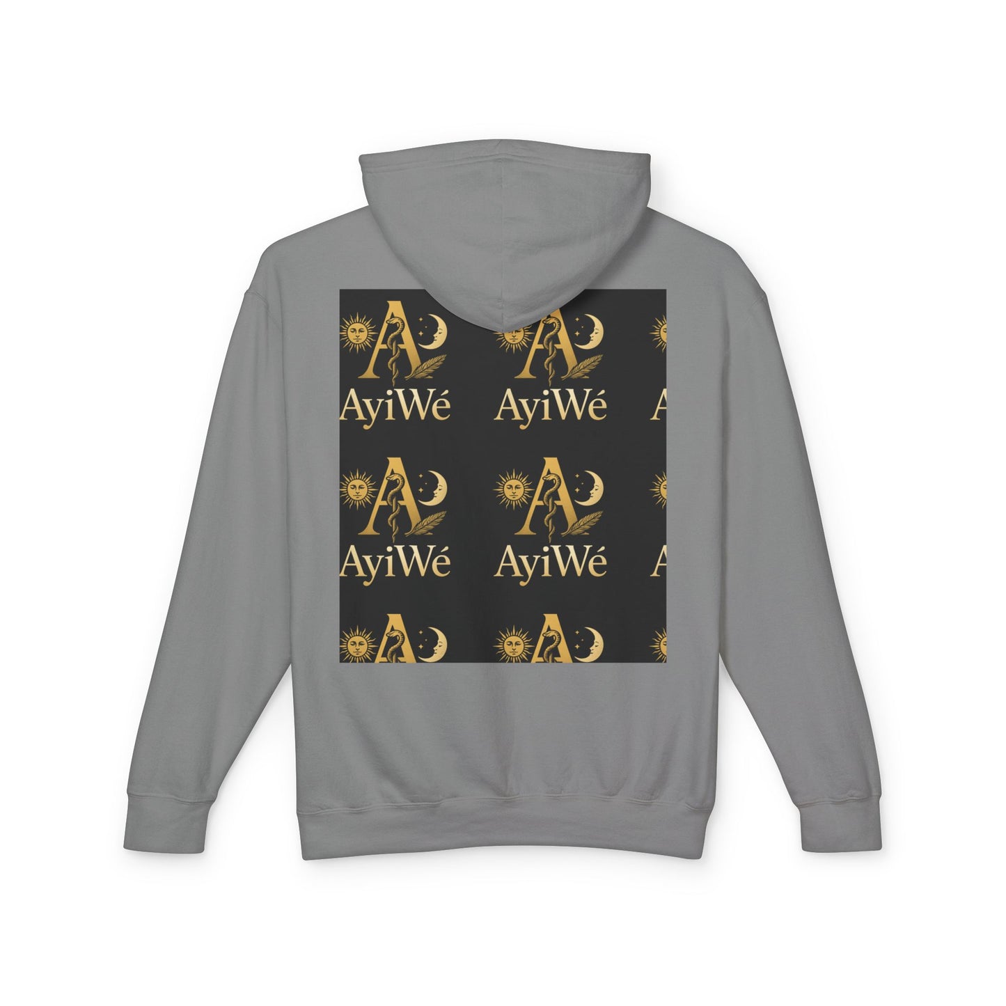 Ayi06 Unisex Lightweight Hooded Sweatshirt. Powered by AyiWe FS
