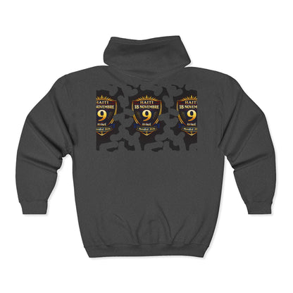 Ayiti18WC - 09G Unisex Heavy Blend™ Full Zip Hooded Sweatshirt by AyiWe F&S - AyiWé Fashion & Style