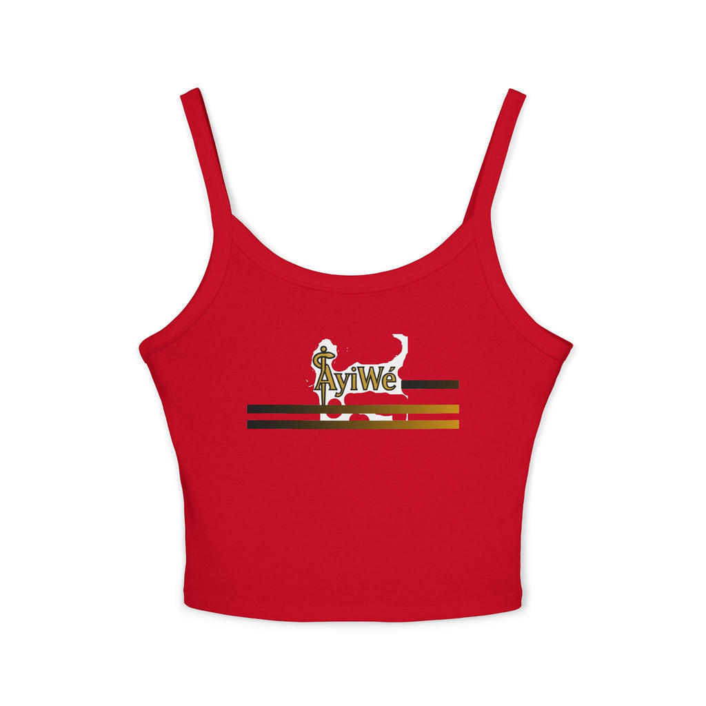 1-EztraLatina AyiWé Women's Spaghetti Strap Tank Top