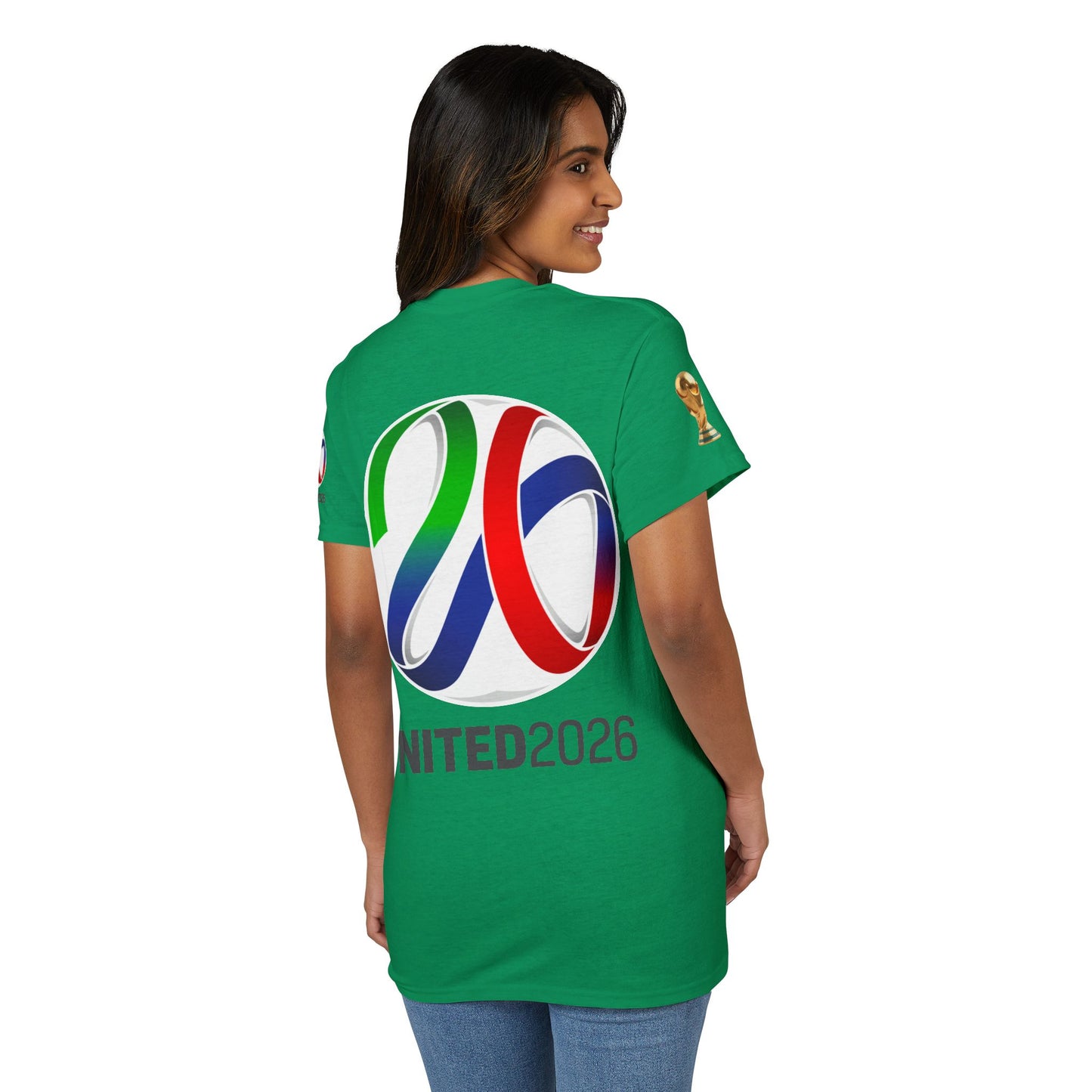 Unity03-Ayi Unisex DryBlend® T-Shirt. Powered by AyiWe F&S