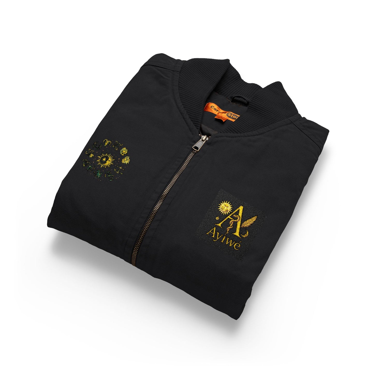 CornerStoneAyi01® Washed Duck Cloth Vest (Embroidery). Powered by AyiWe F&S