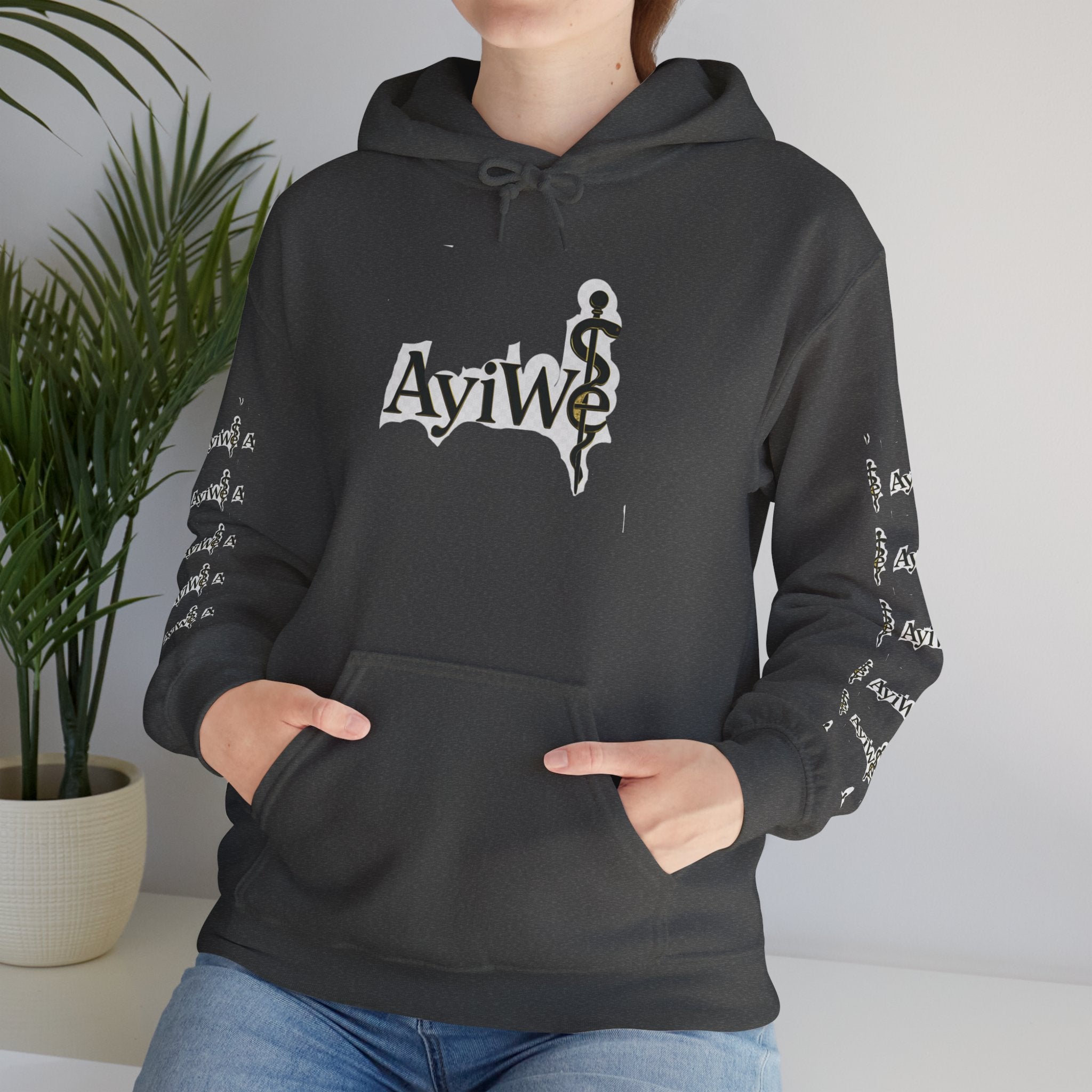 1-Phar AyiWé Unisex Heavy Blend™ Hooded Sweatshirt