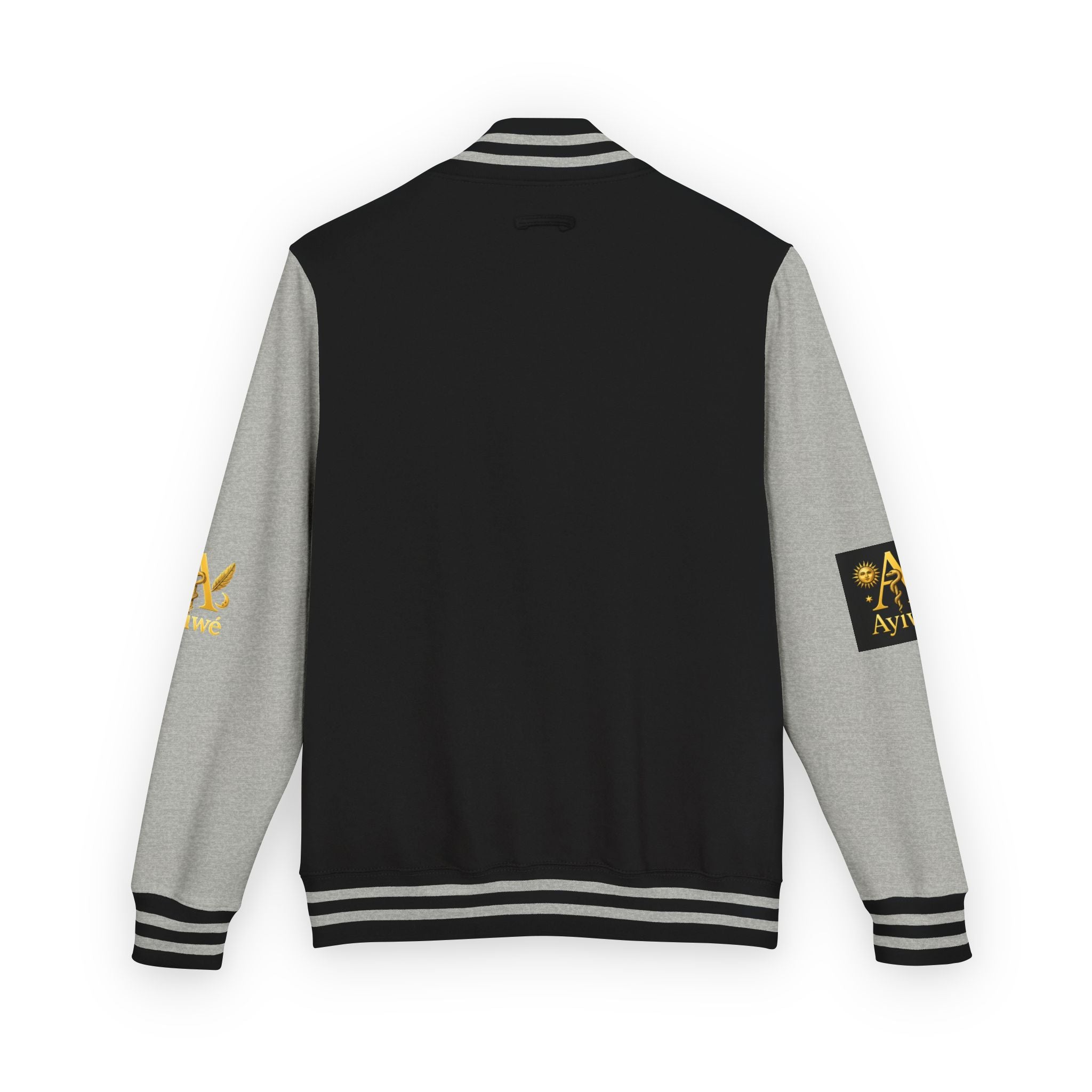 1-A High DegreAyiWé Unisex Heavyweight Letterman Jacket