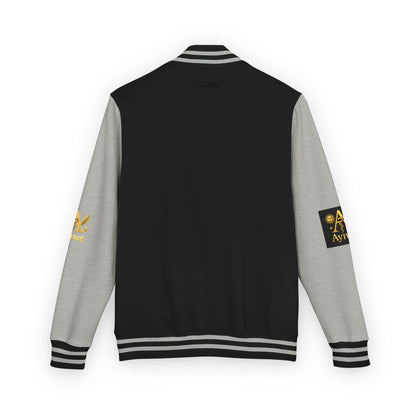 1 - A High DegreAyiWé Unisex Heavyweight Letterman Jacket - AyiWé Fashion & Style