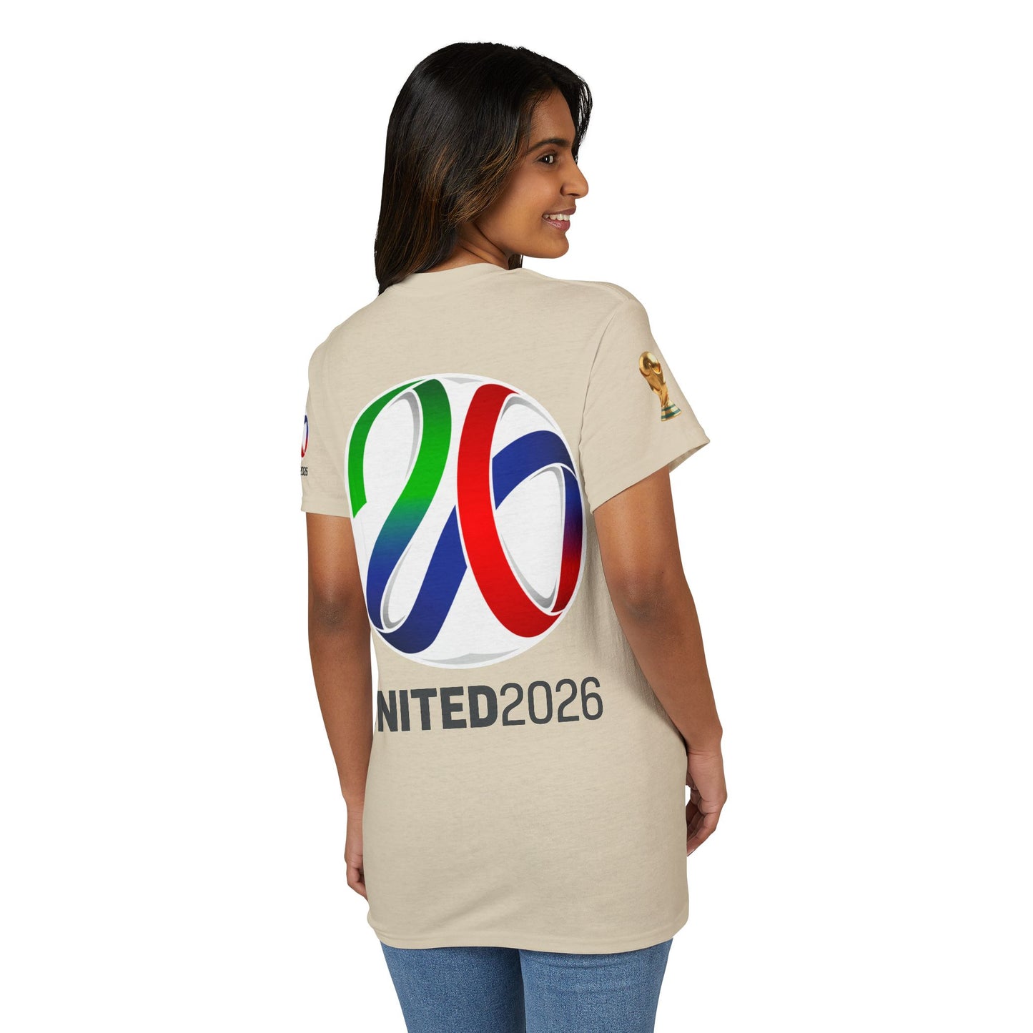 Unity03-Ayi Unisex DryBlend® T-Shirt. Powered by AyiWe F&S