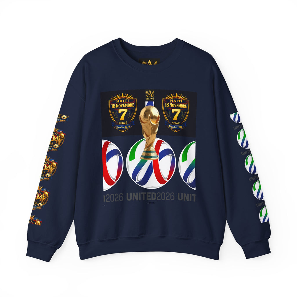 18WC2026 Yon-Nasyon1 Unisex Heavy Blend™ Crewneck Sweatshirt. Powered by AyiWe F&S