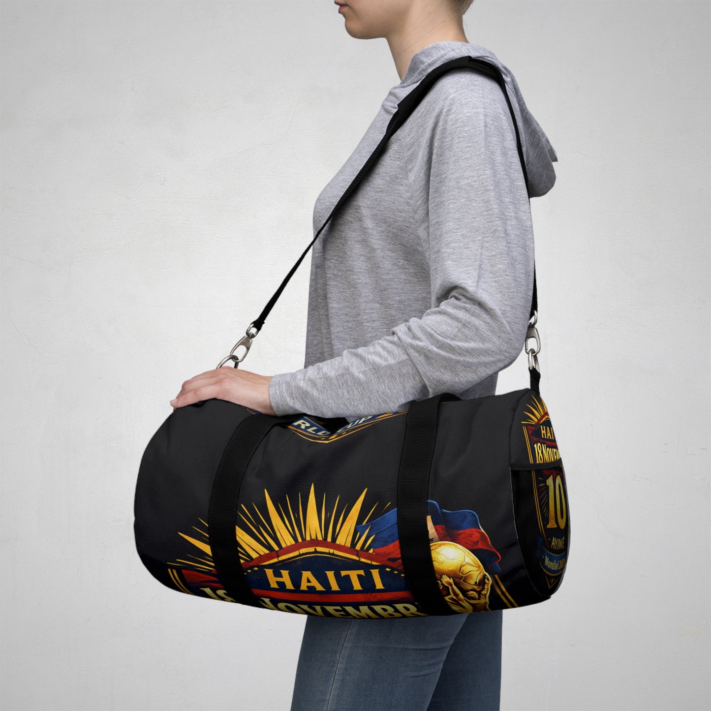 Djakout21-AyiWe Duffel Bag. Powered by AyiWe F&S